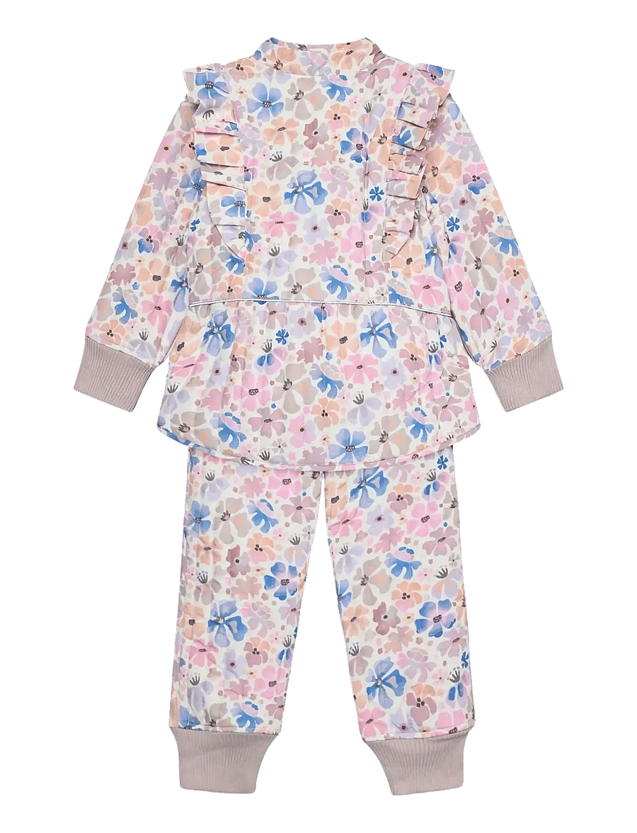 En Fant - Thermal Set, AOP - spordidressid - cloud gray - 2