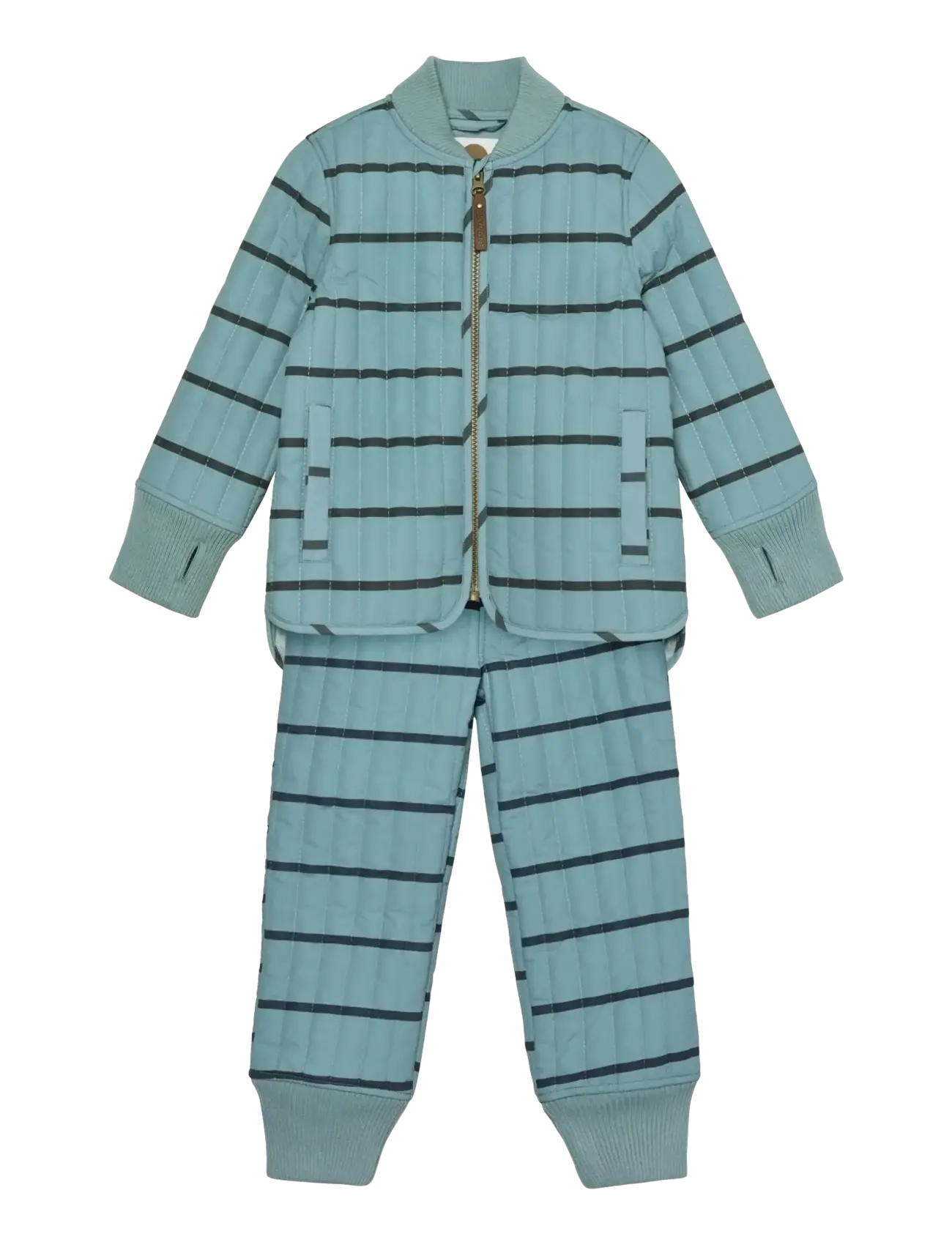 En Fant Thermal Set, AOP - Teens 140-176 - CITADEL / blue