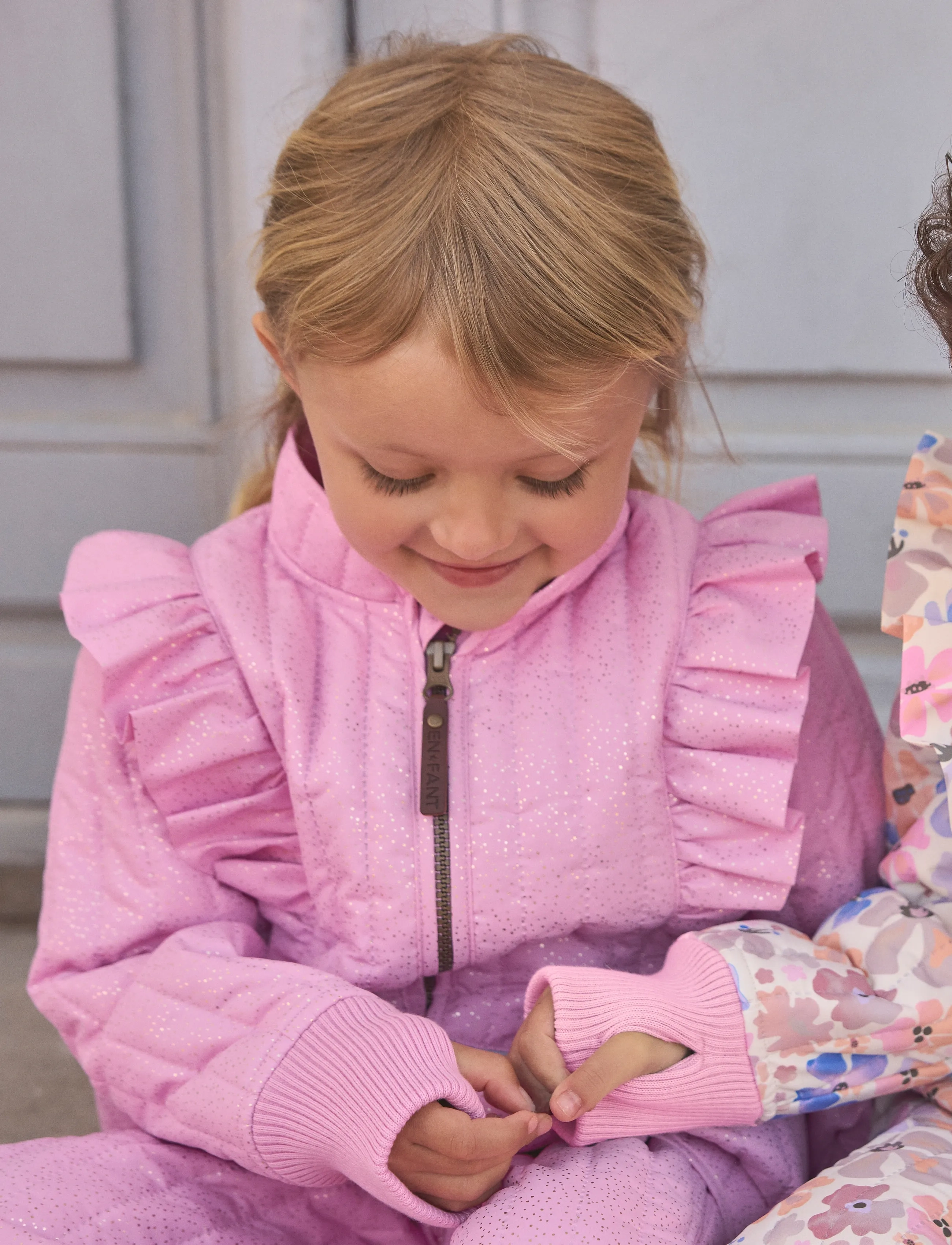 En Fant Thermal Set W.Glitter - Set - BONBON / pink/rose