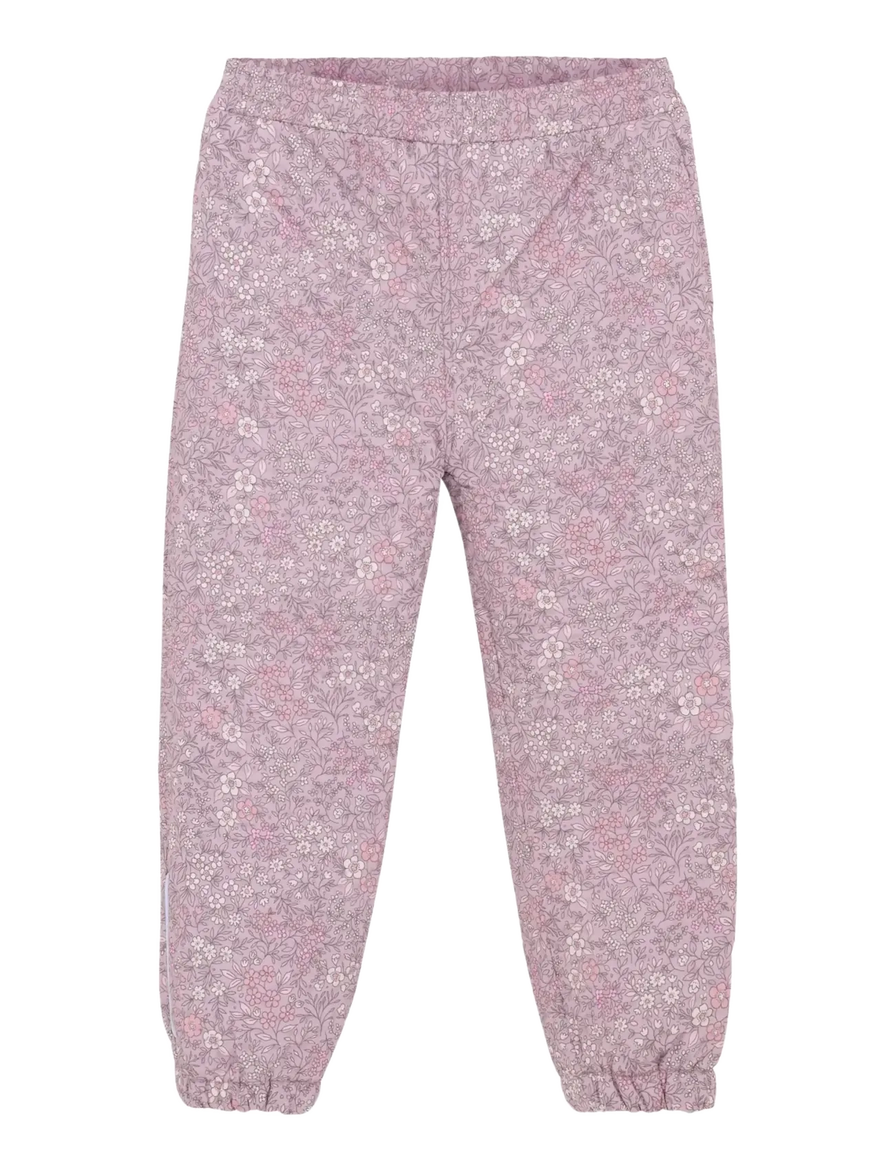 En Fant - Thermal Set W. Frills, AOP - termosæt - cloud gray - 2