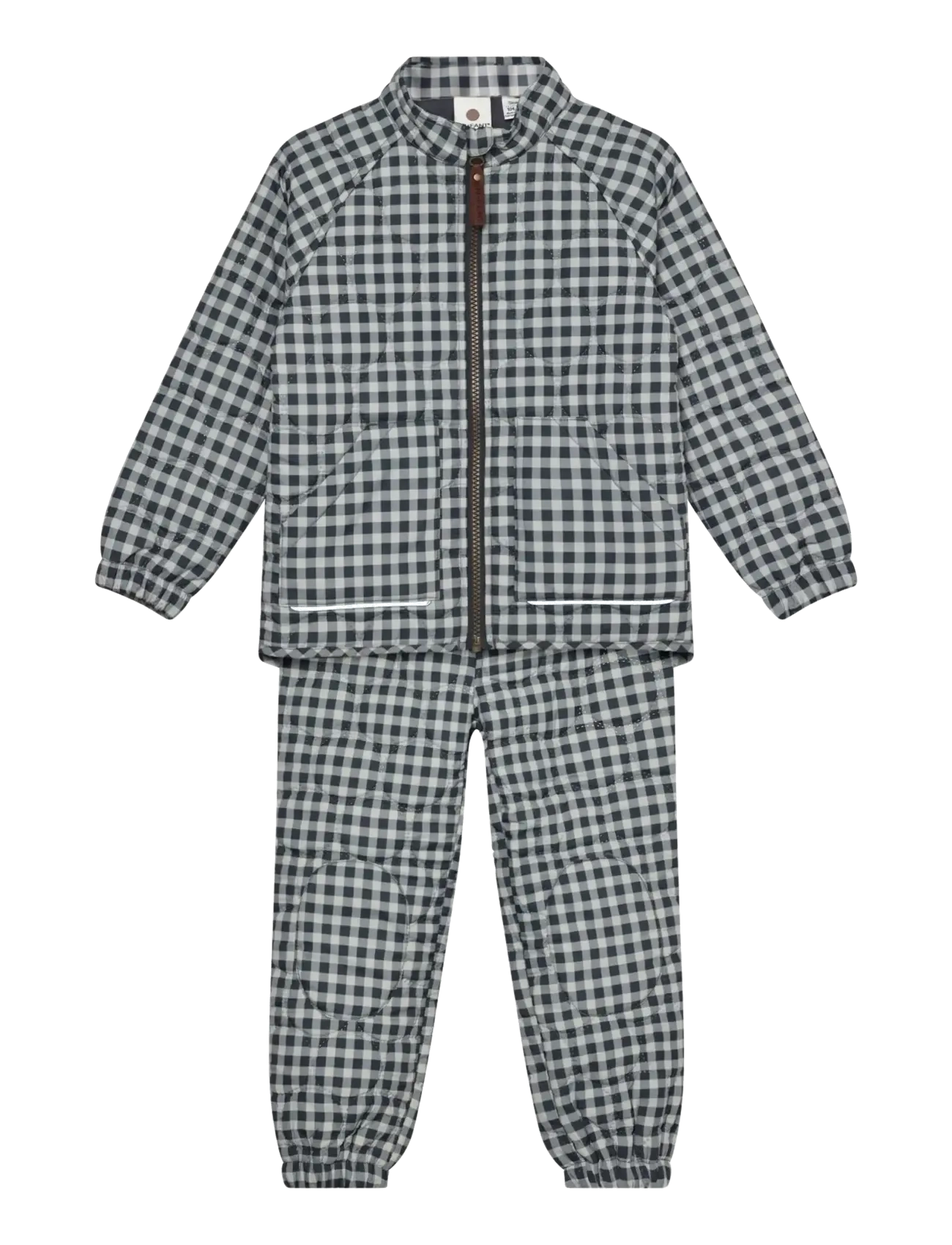 En Fant Thermal Set Soft, AOP - En Fant - EBONY / grey