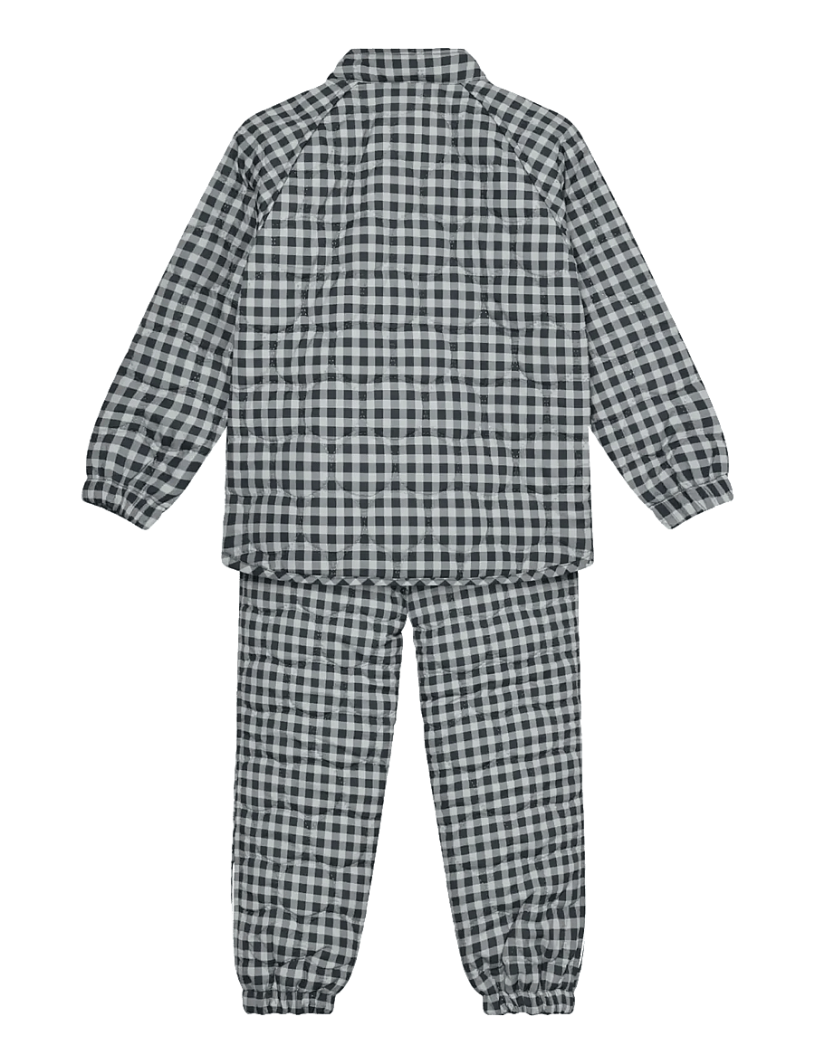 En Fant - Thermal Set Soft, AOP - termoställ - ebony - 1
