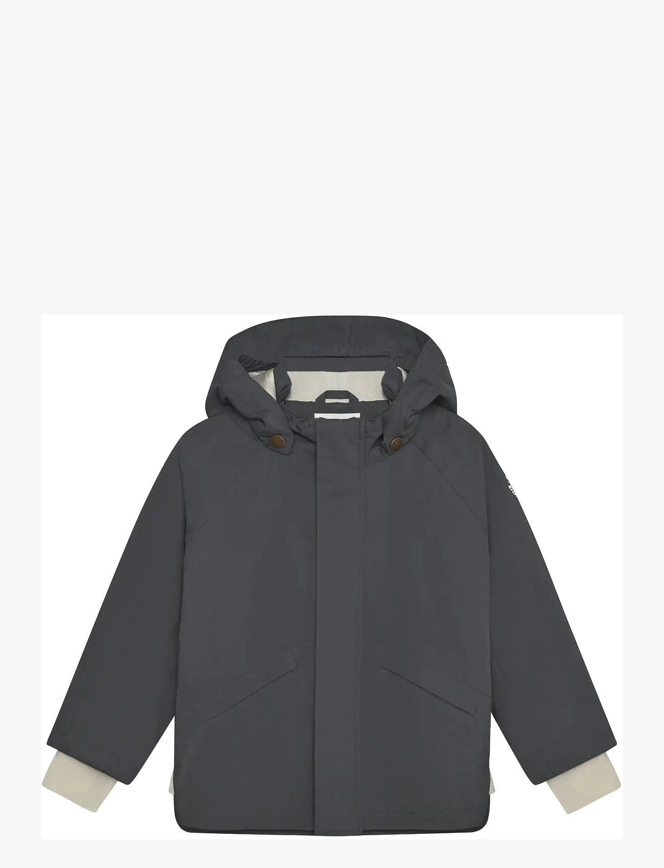 En Fant - Jacket Solid - rain coats - ebony - 1