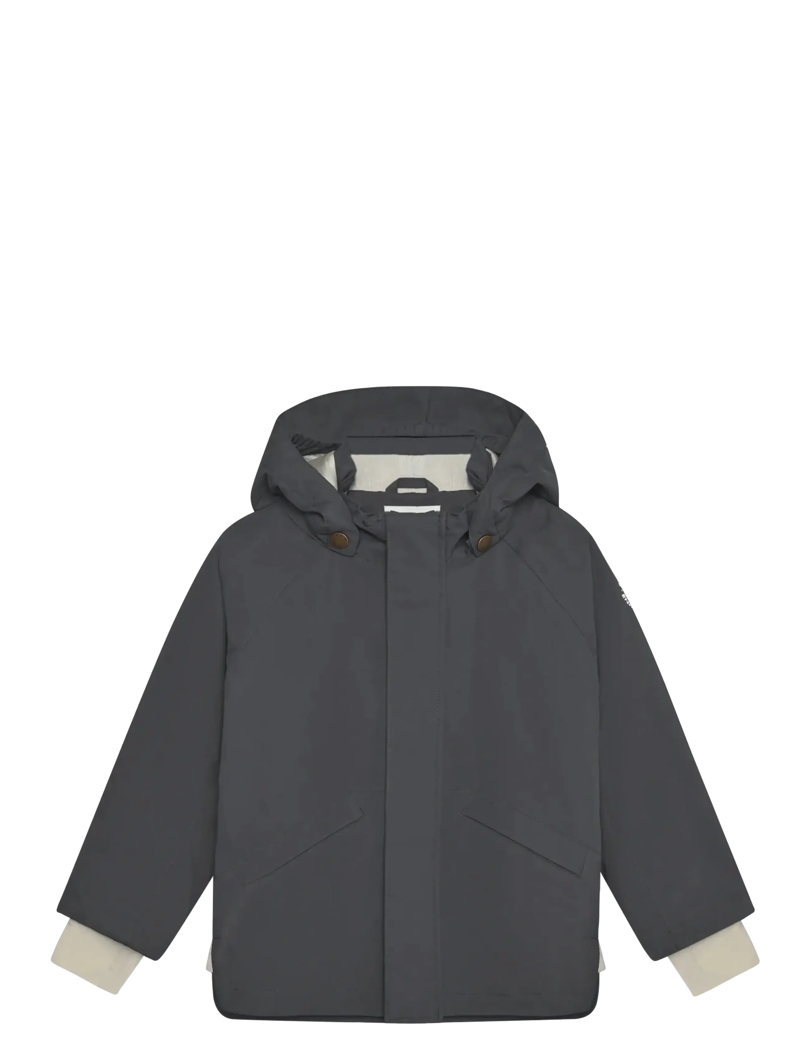 En Fant Jacket Solid - En Fant - EBONY / grey