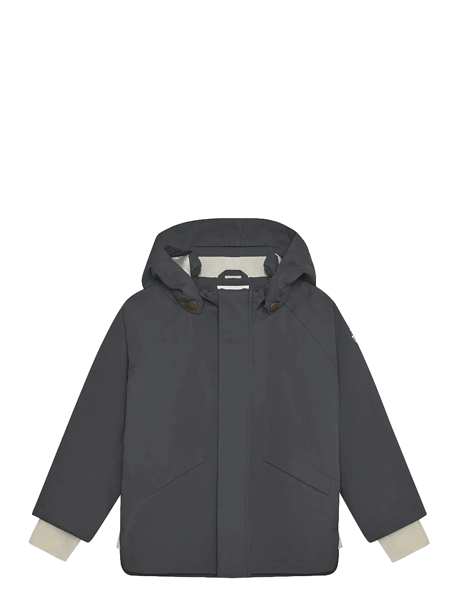 En Fant - Jacket Solid - regnjakker - ebony - 1
