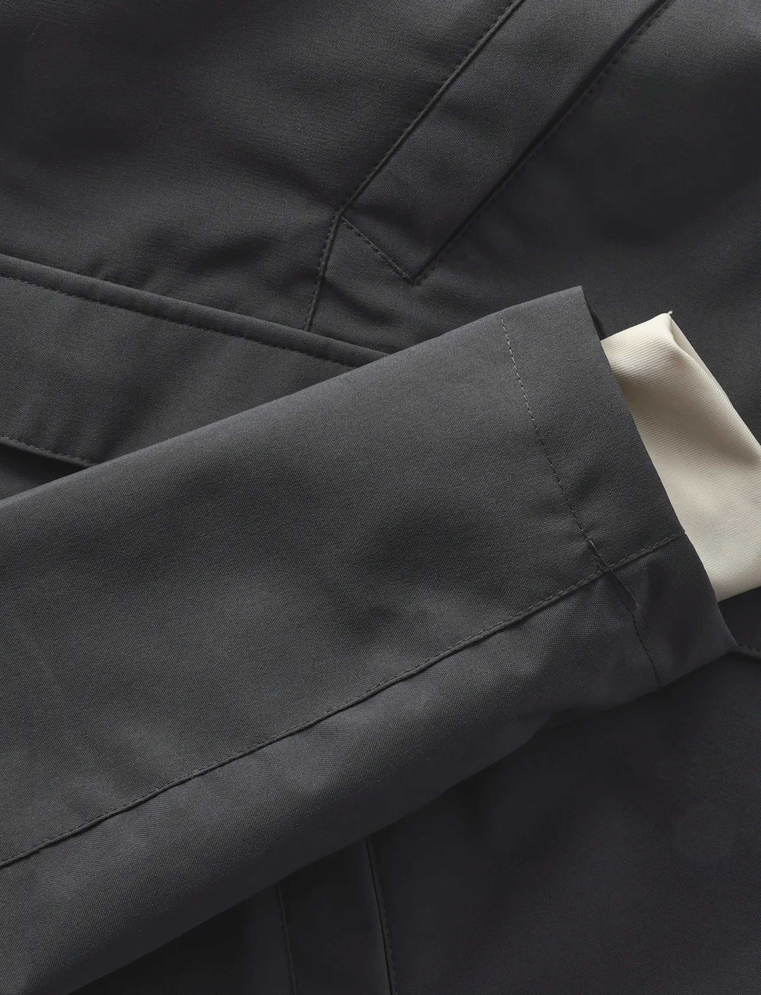 En Fant - Jacket Solid - regnkappor - ebony - 5