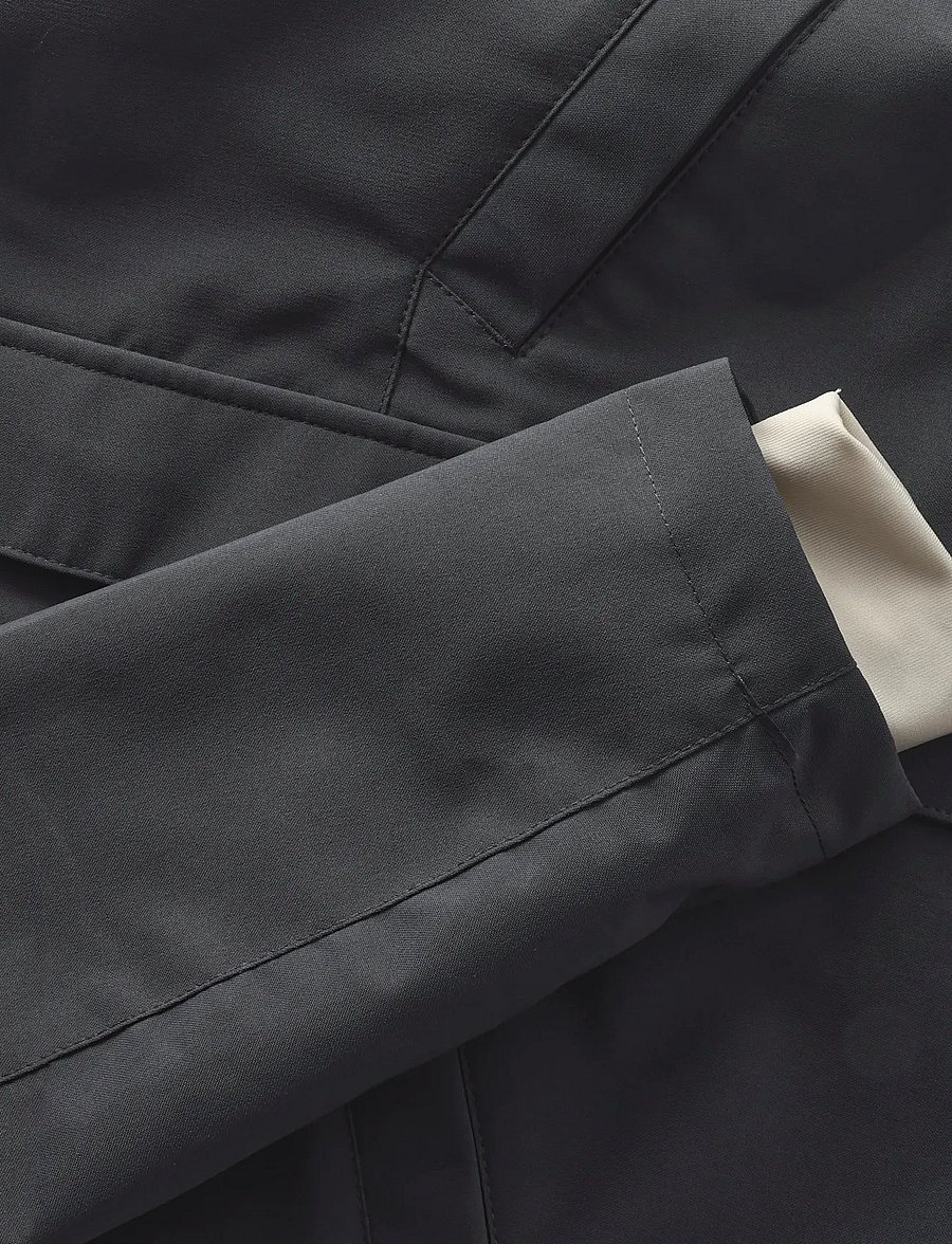 En Fant - Jacket Solid - regnjakker - ebony - 5