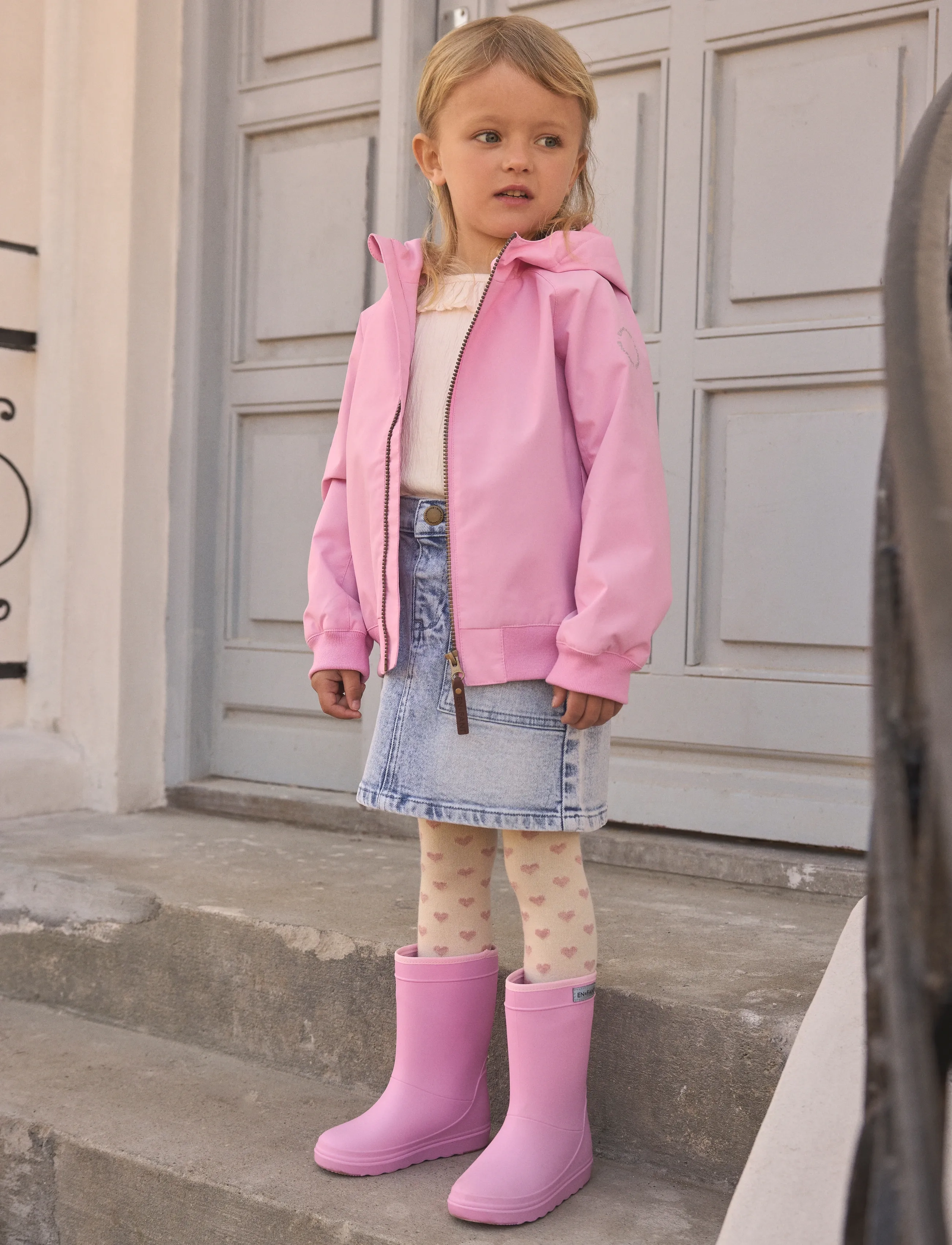En Fant Bomber Jacket, 92, Pink, Jakker & Frakker > Bomber, Børn