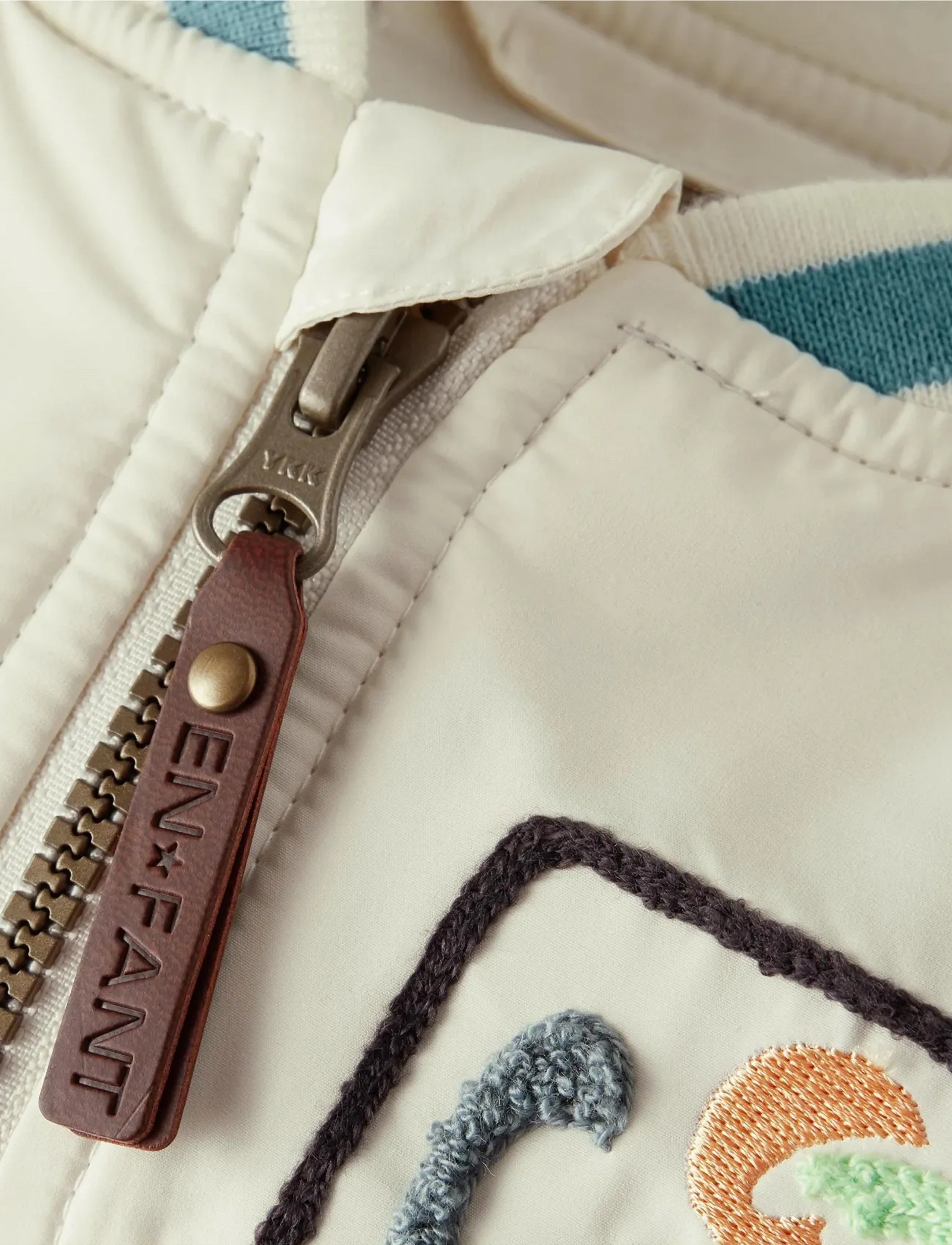 En Fant - Bomber Jacket W. Embroidery - bomberjackor - citadel - 2