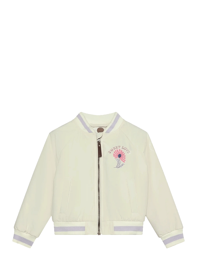 En Fant - Bomber Jacket W. Embroidery - bomberjacken - purple heather - 1