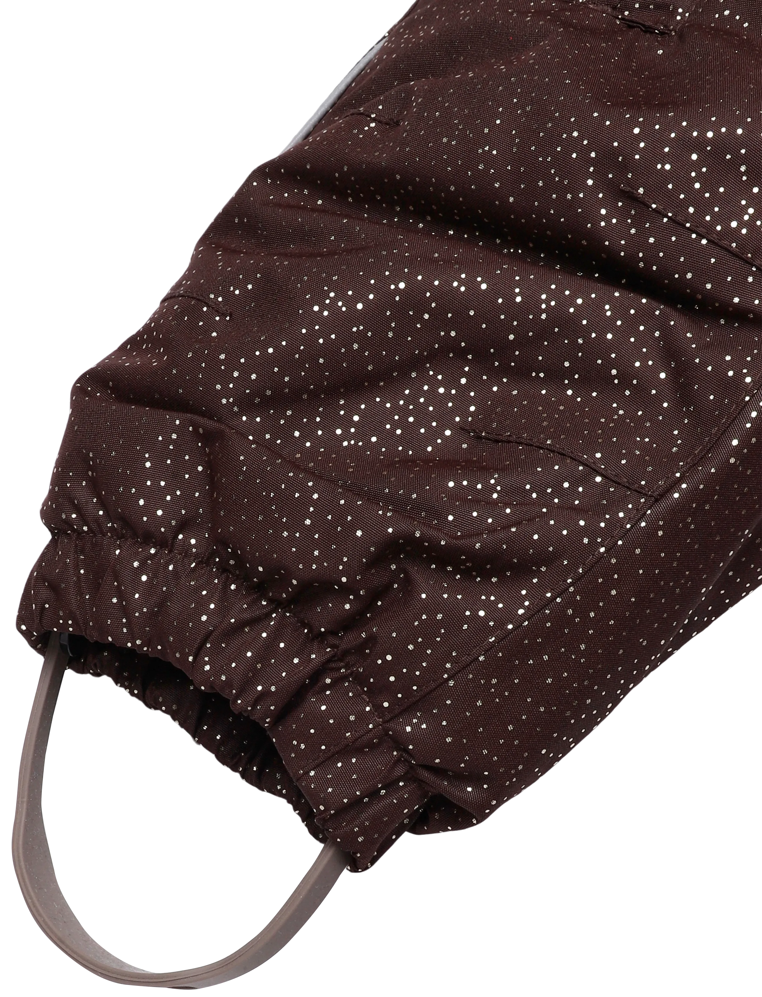 En Fant - Baby Snowsuit W. Frills - talvekombed - coffee bean - 3