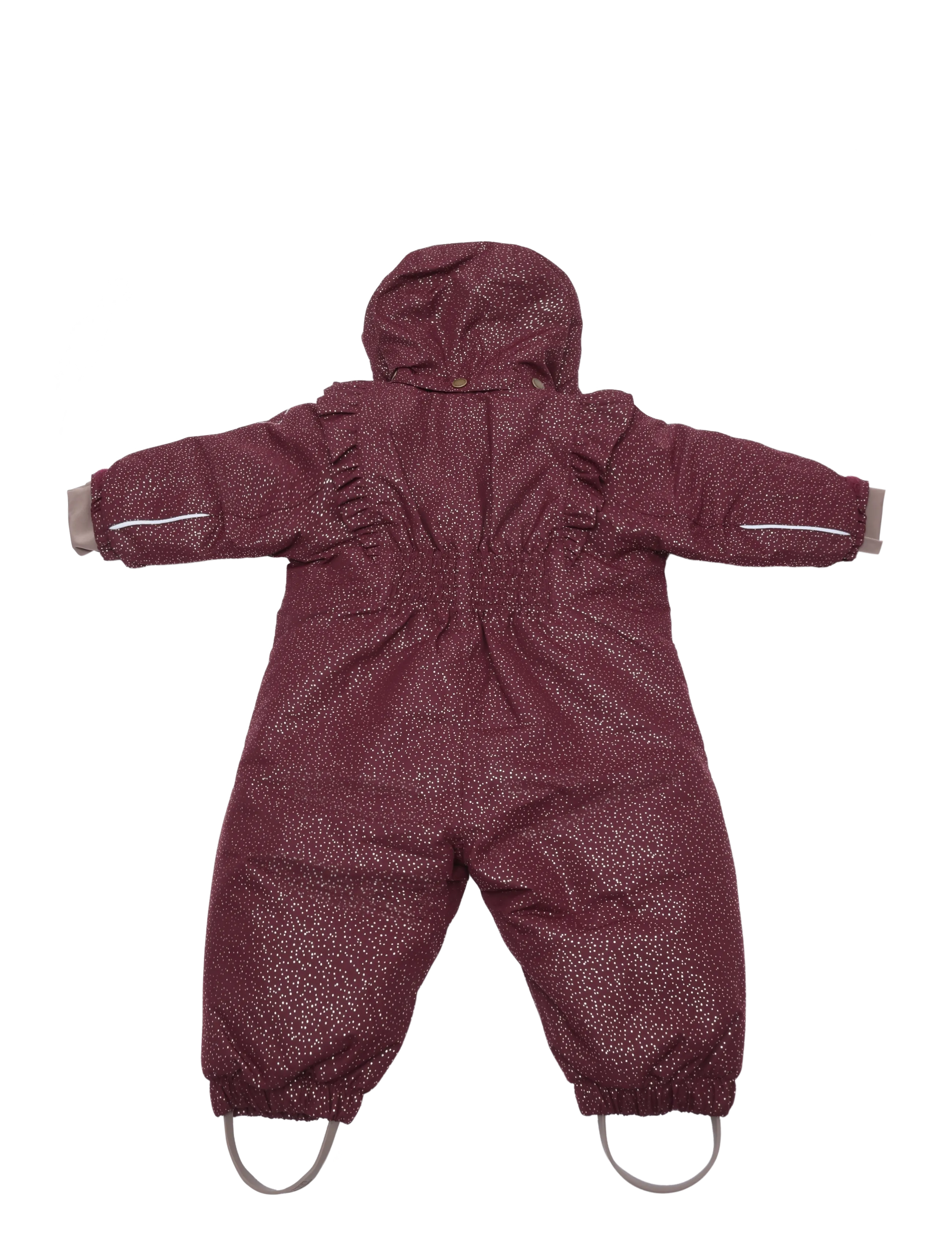 En Fant - Baby Snowsuit W. Frills - talvekombed - port royale - 1