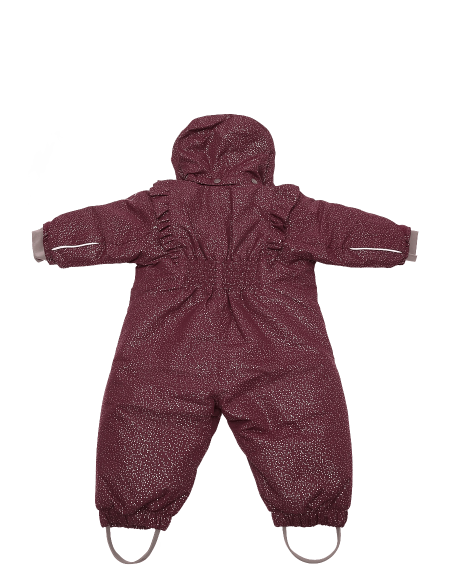 En Fant - Baby Snowsuit W. Frills - talvekombed - port royale - 1