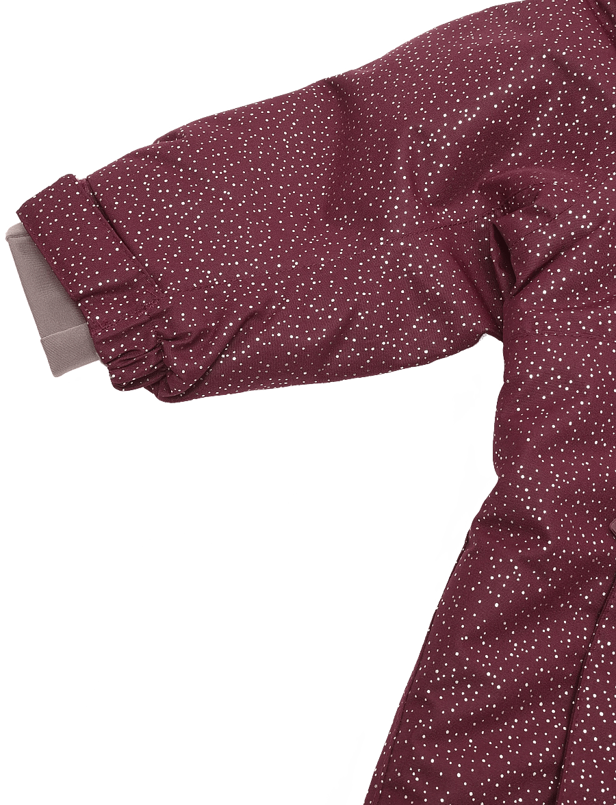 En Fant - Baby Snowsuit W. Frills - talvekombed - port royale - 4