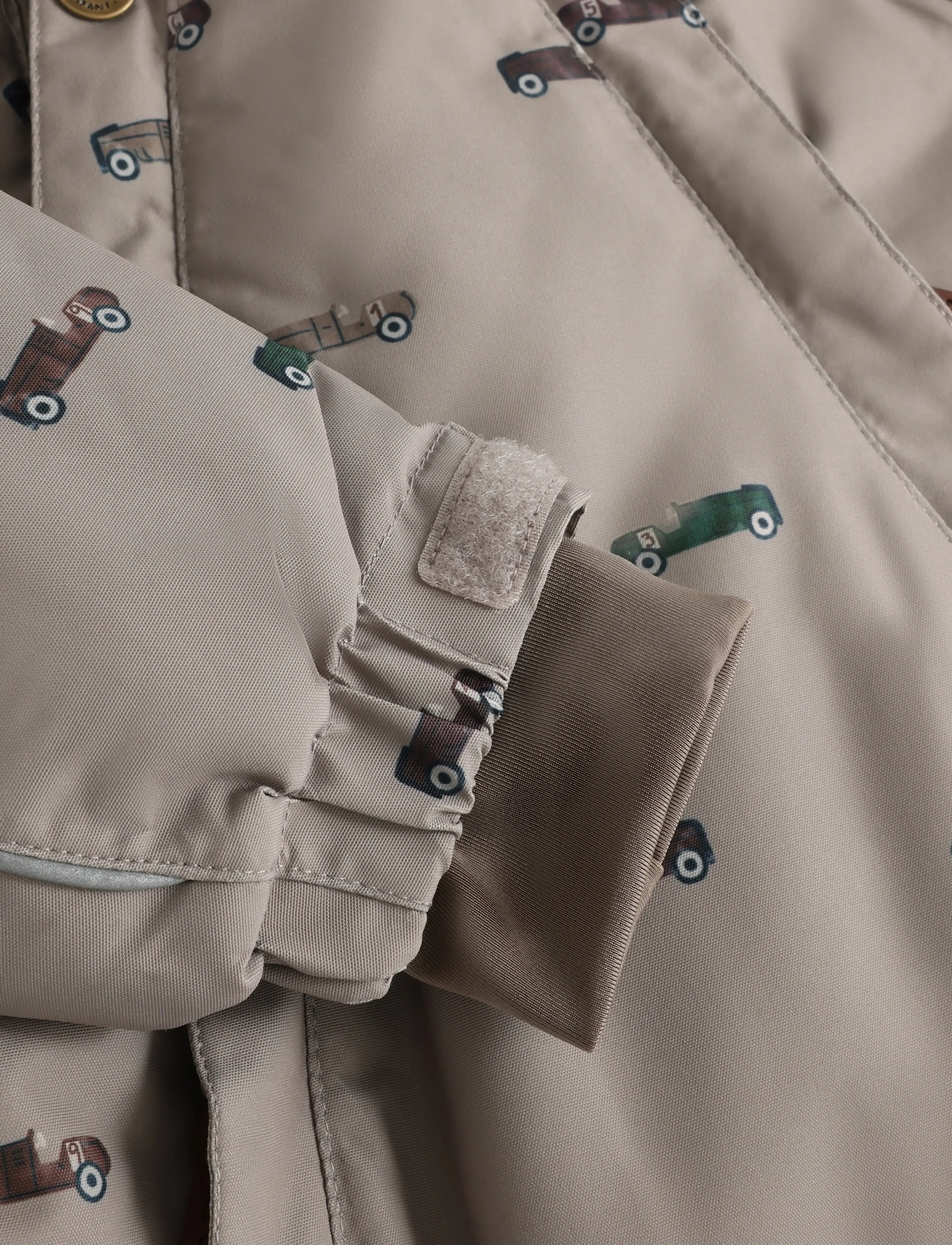 En Fant - Baby Snowsuit AOP - fungi - 4
