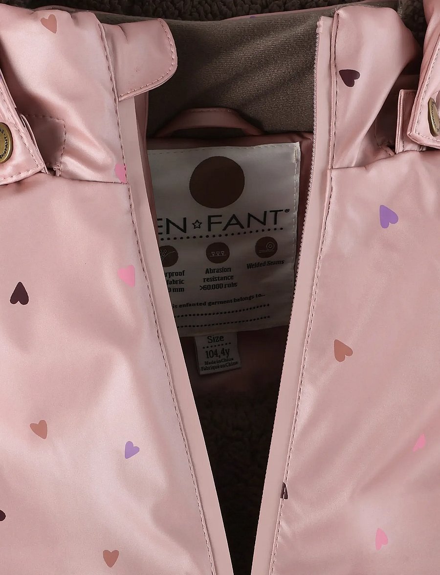 En Fant - Wholesuit PU - regenschutzanzüge - adobe rose - 2