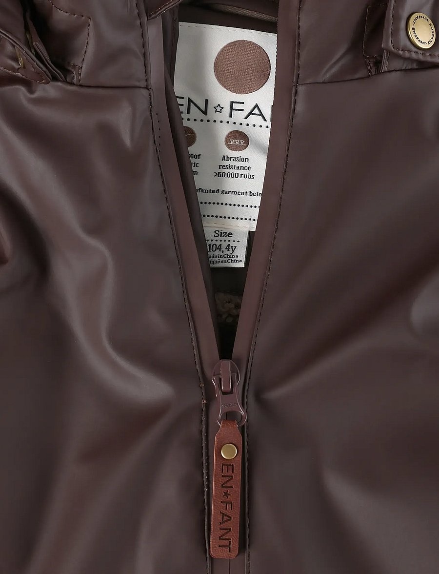 En Fant - Wholesuit PU - vihmakombed - coffee bean - 2