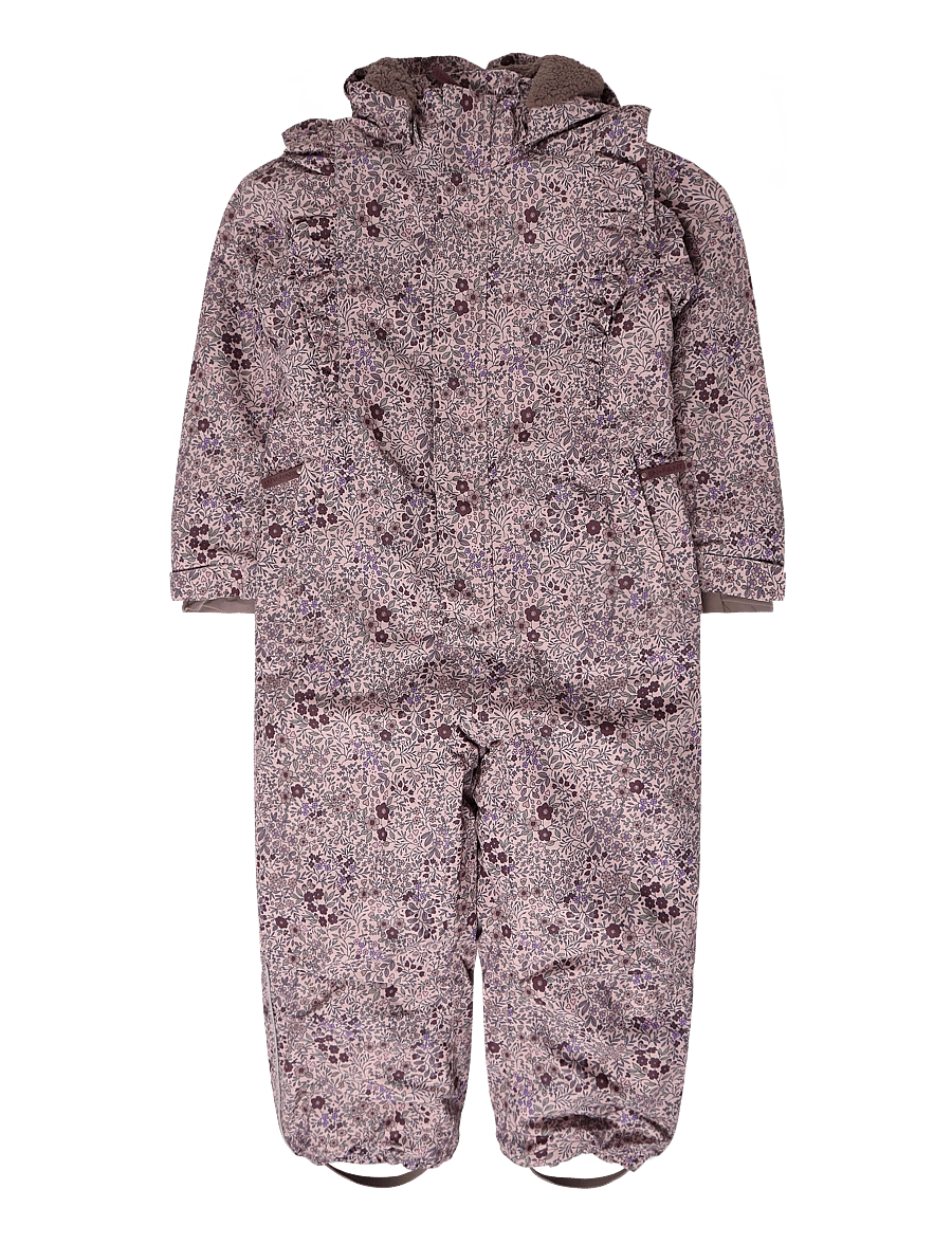 En Fant - Snowsuit W. Frills - vihmakombed - adobe rose - 0