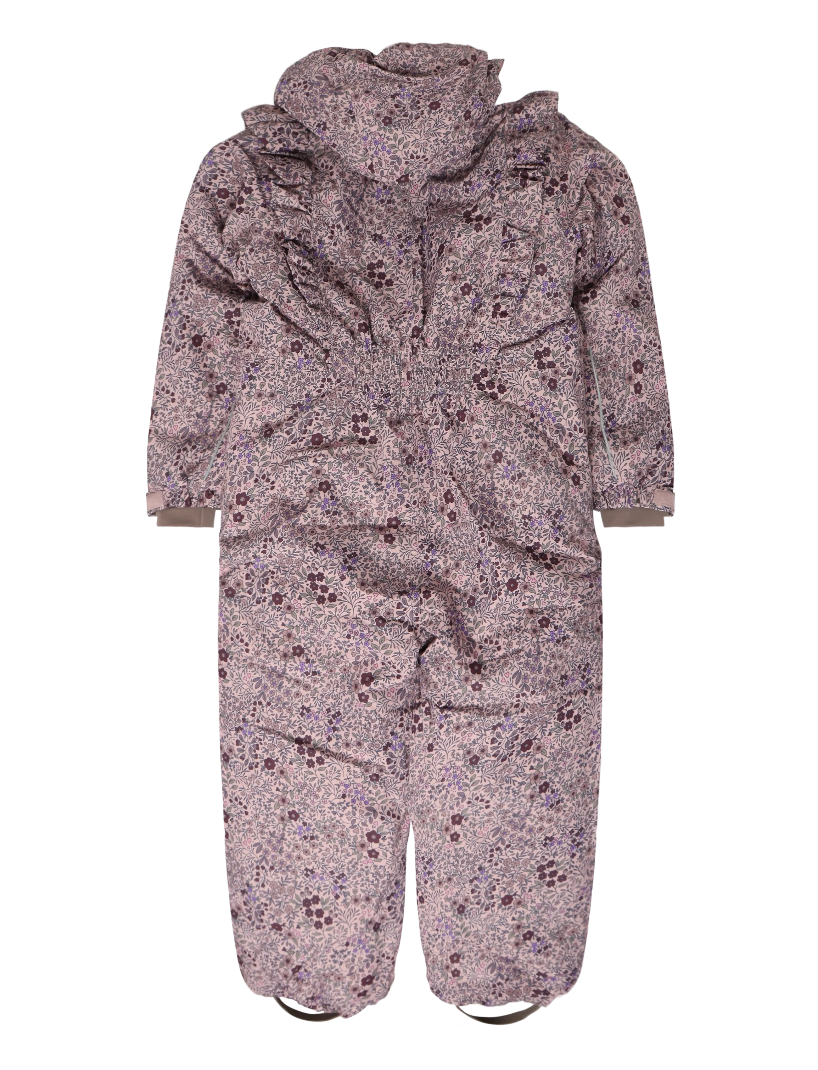 En Fant - Snowsuit W. Frills - vihmakombed - adobe rose - 1