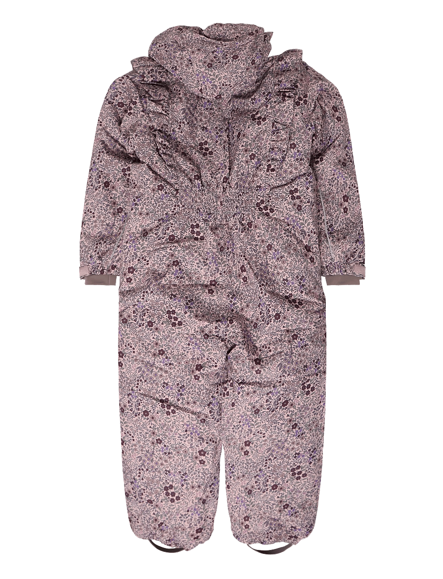 En Fant - Snowsuit W. Frills - vihmakombed - adobe rose - 1