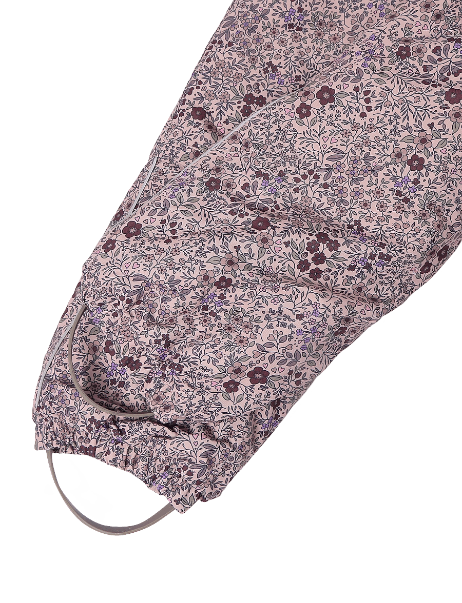 En Fant - Snowsuit W. Frills - vihmakombed - adobe rose - 3