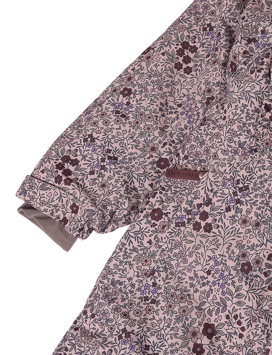 En Fant - Snowsuit W. Frills - vihmakombed - adobe rose - 4