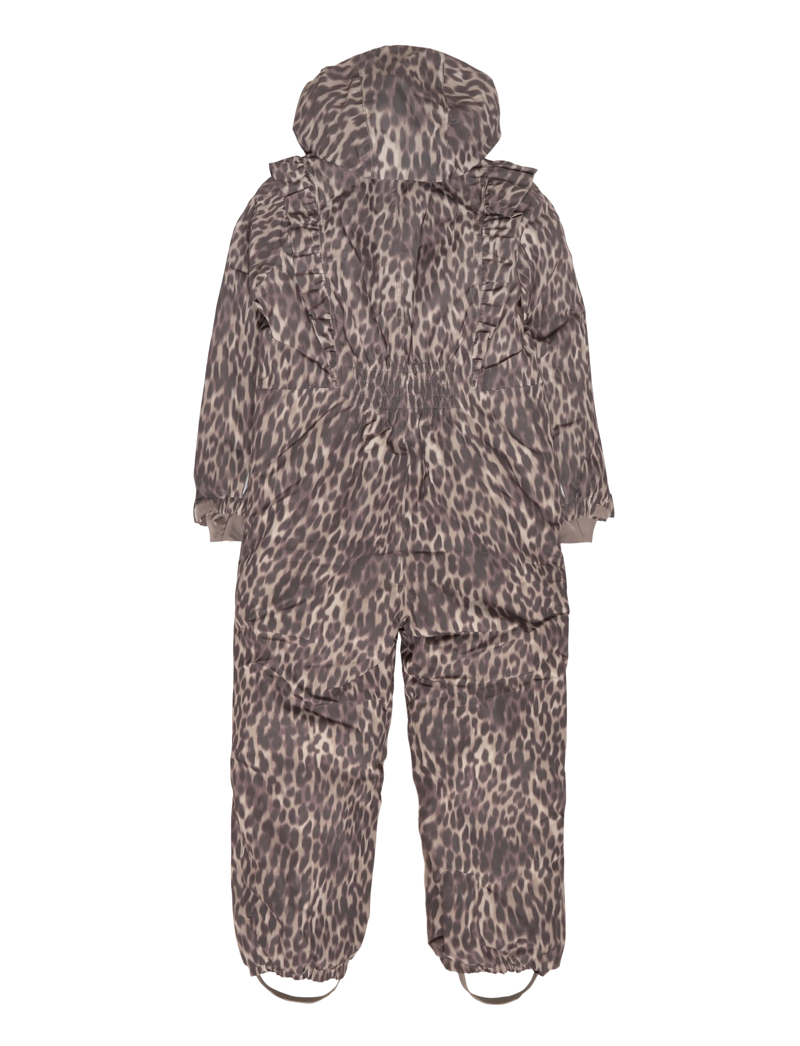 En Fant - Snowsuit W. Frills - vihmakombed - pine bark - 1