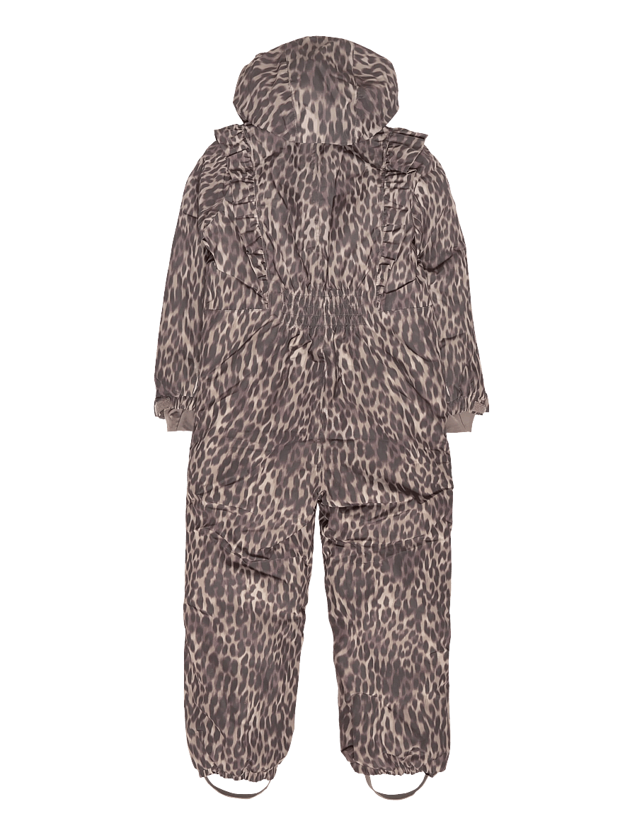 En Fant - Snowsuit W. Frills - vihmakombed - pine bark - 1