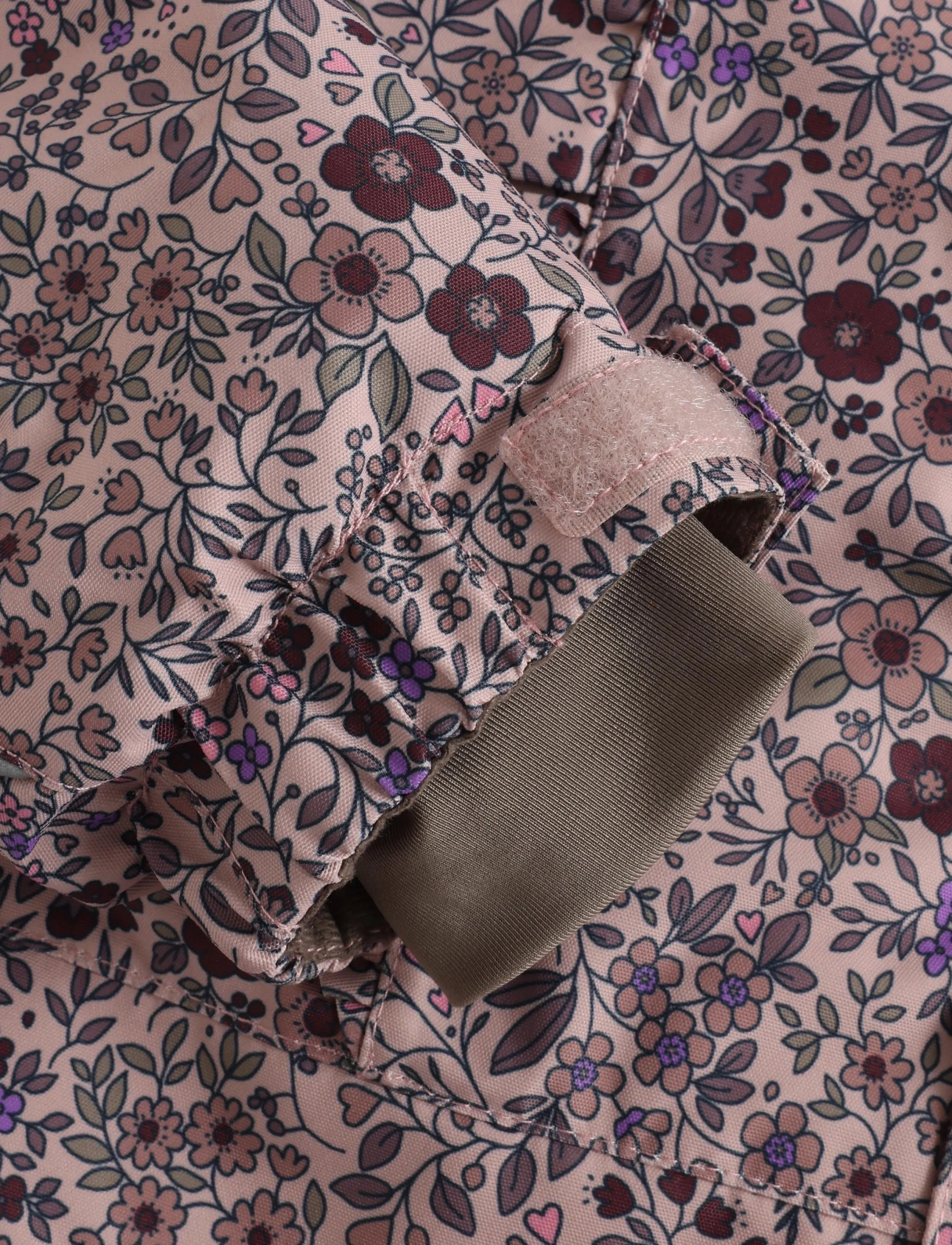 En Fant - Jacket W. Frills AOP - efterårsbesparelser - adobe rose - 3