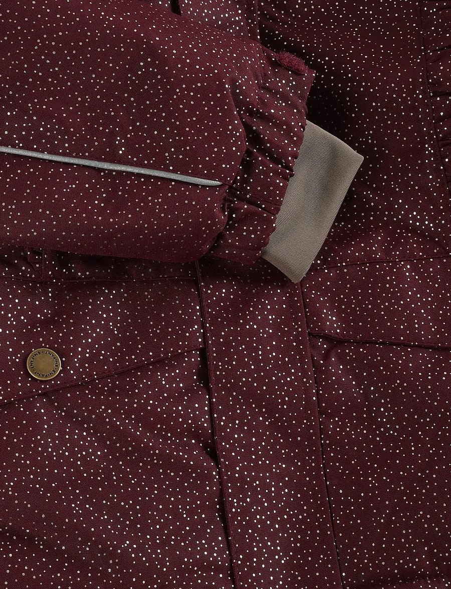 En Fant - Jacket W. Frills AOP - dunjackor & fodrade jackor - port royale - 4