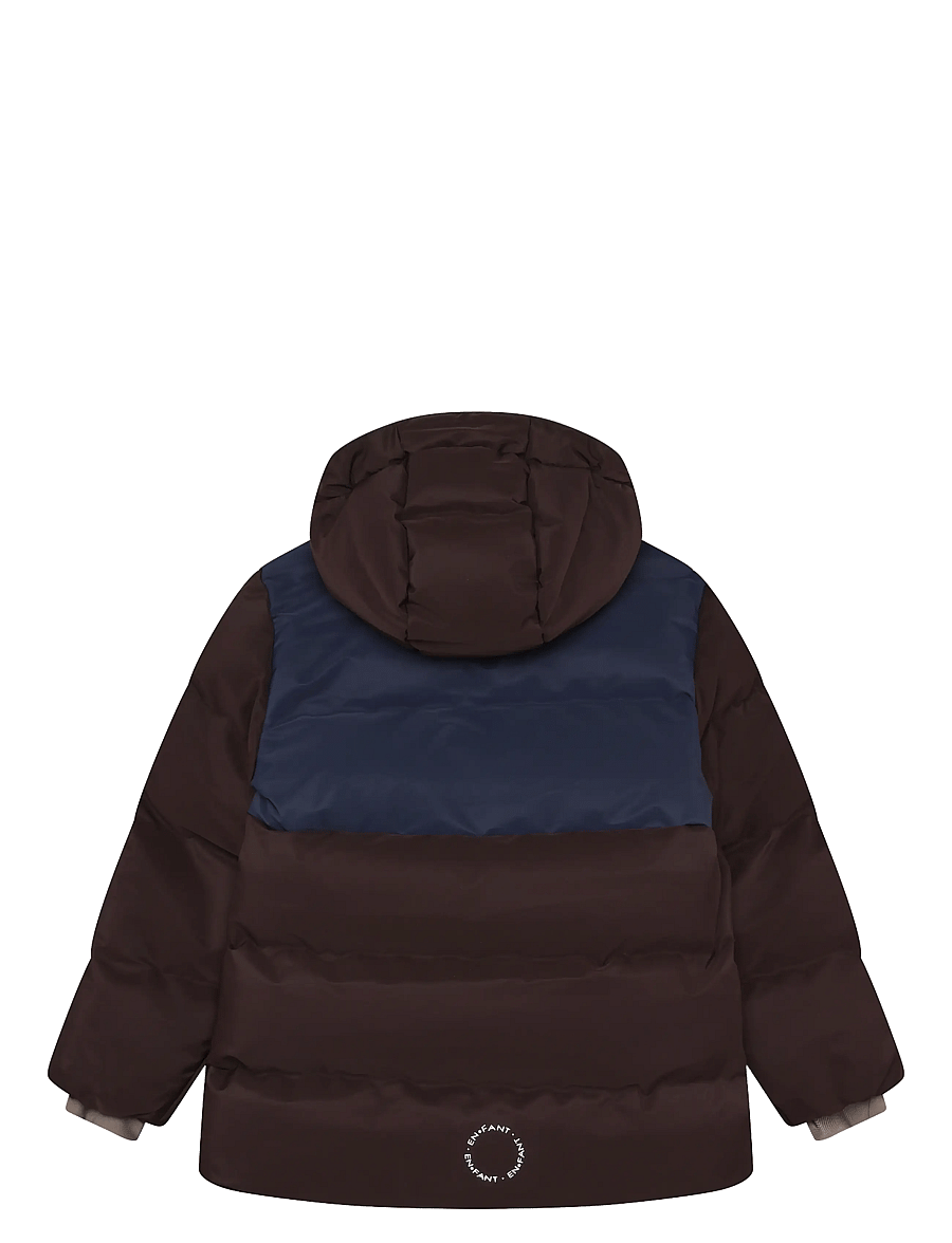 En Fant - Jacket Quilt, Colorblock - tepitud joped - coffee bean - 1