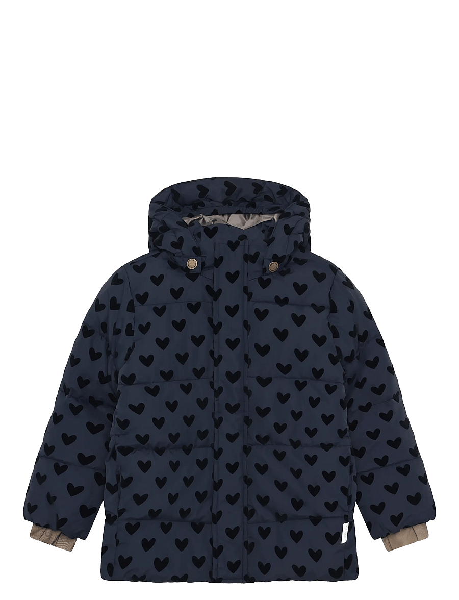 En Fant - Jacket Quilt, Flock AOP - steppjacken - parisian night - 0