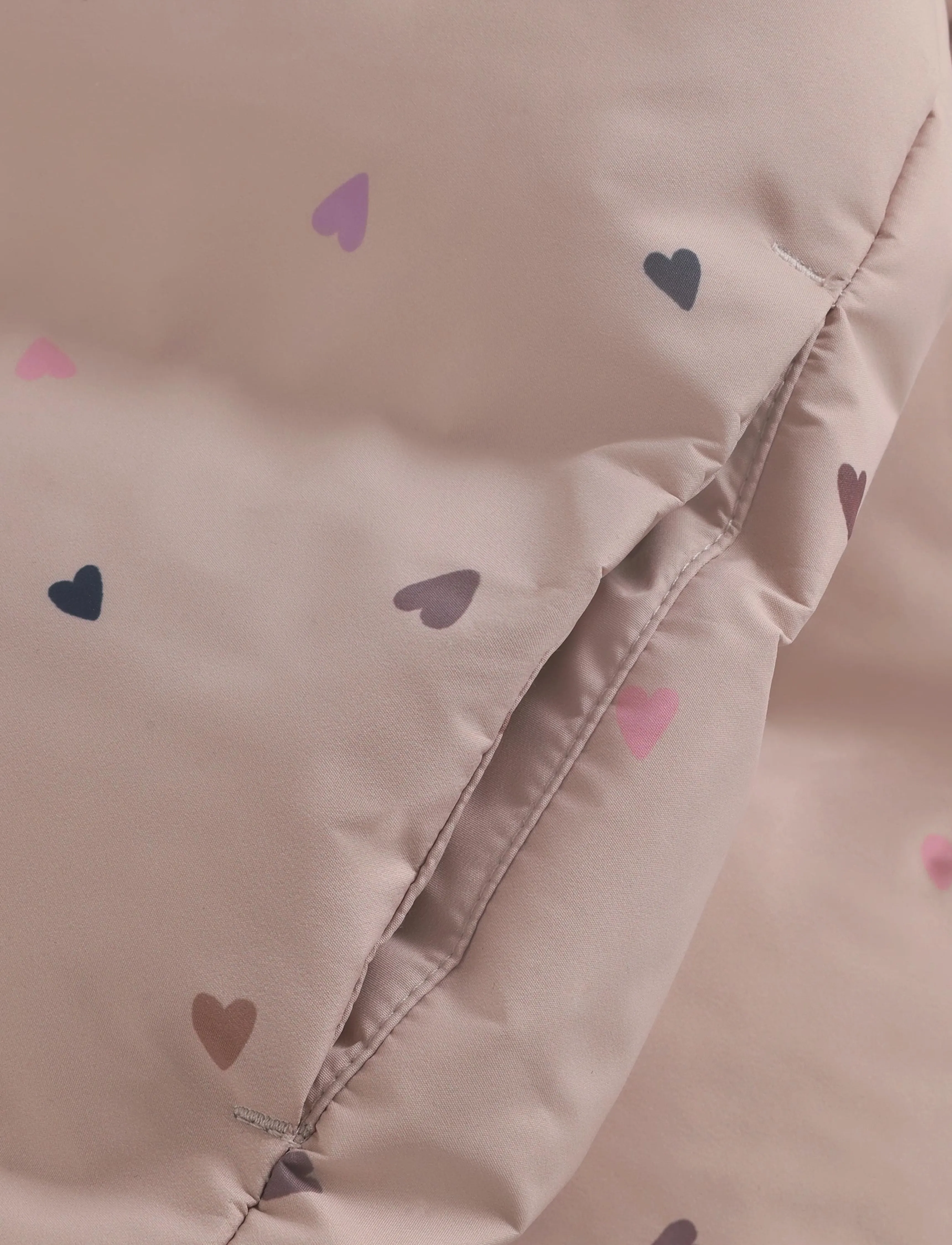 En Fant - Jacket Quilt, AOP - steppjacken - adobe rose - 2