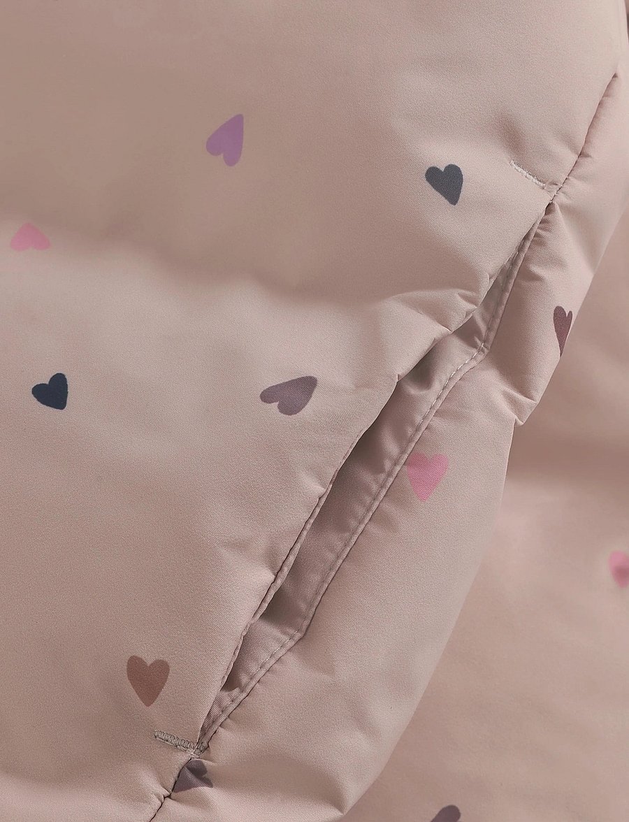 En Fant - Jacket Quilt, AOP - steppjacken - adobe rose - 2