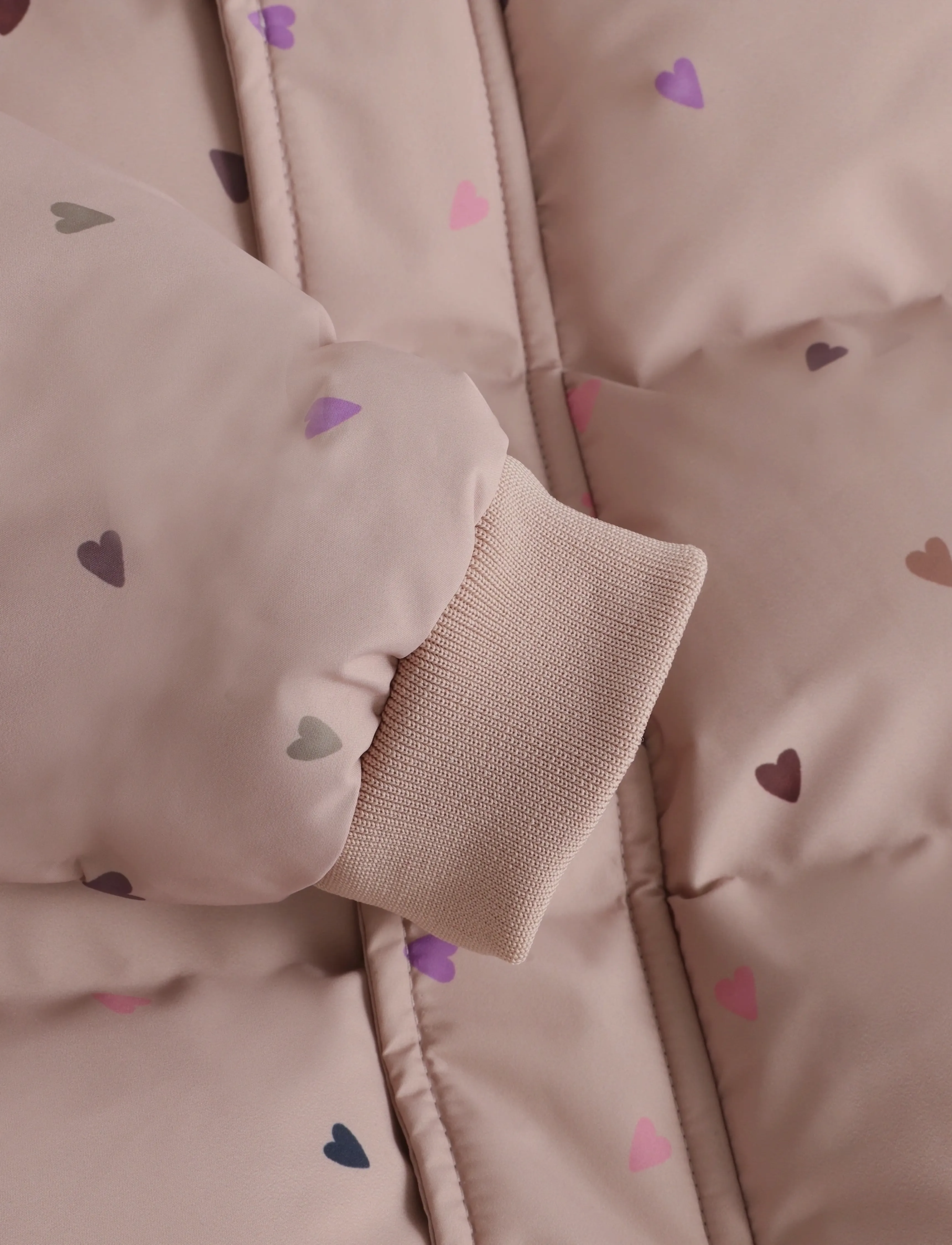 En Fant - Jacket Quilt, AOP - steppjacken - adobe rose - 3