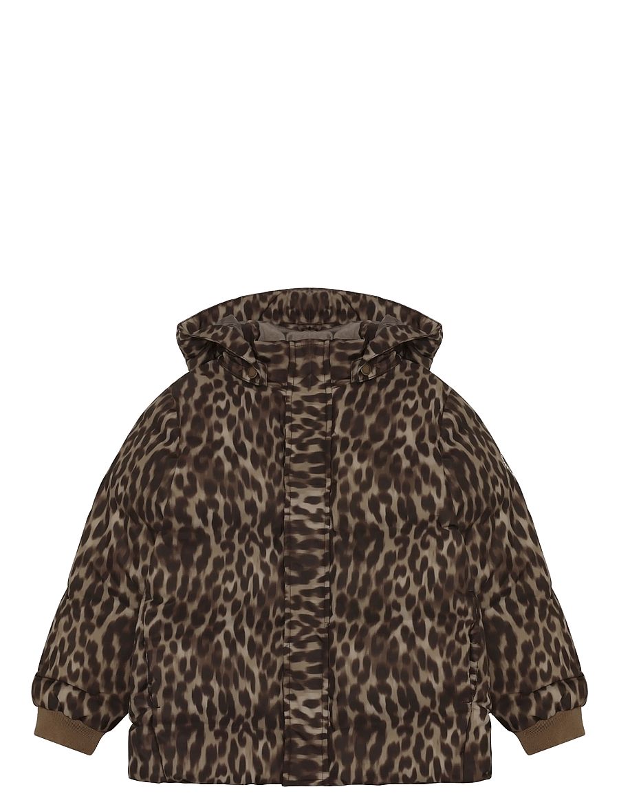 En Fant - Jacket Quilt, AOP - quiltede jakker - pine bark - 1