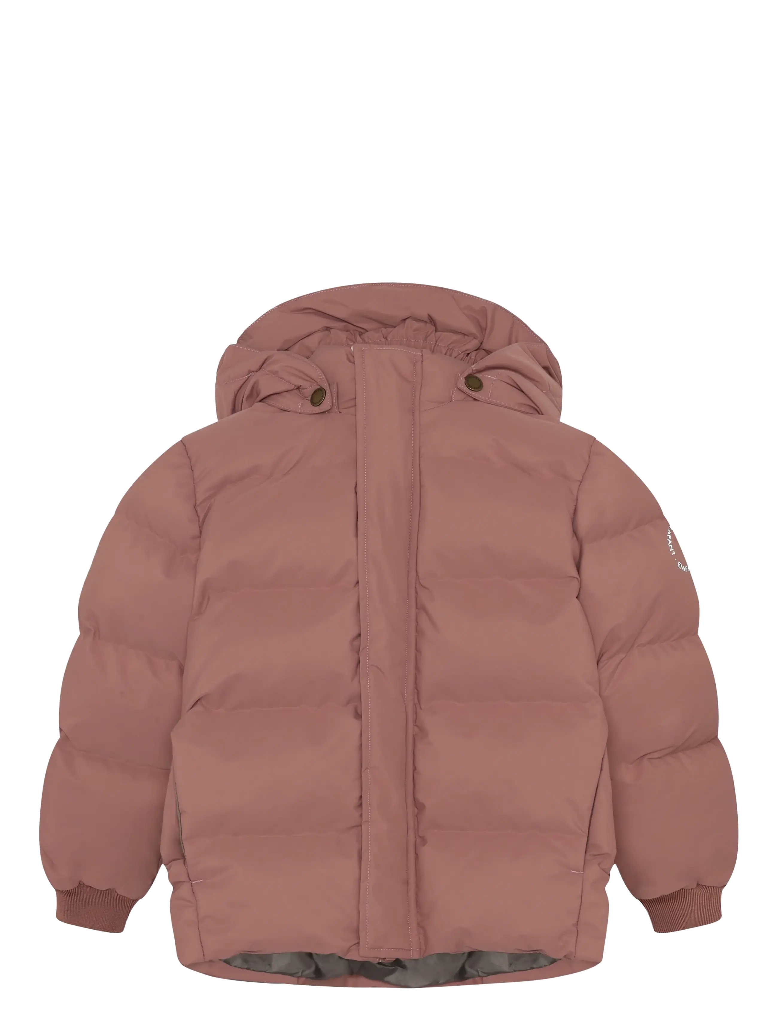 En Fant Jacket Quilt, Solid - Jakkar - BURLWOOD / pink/rose