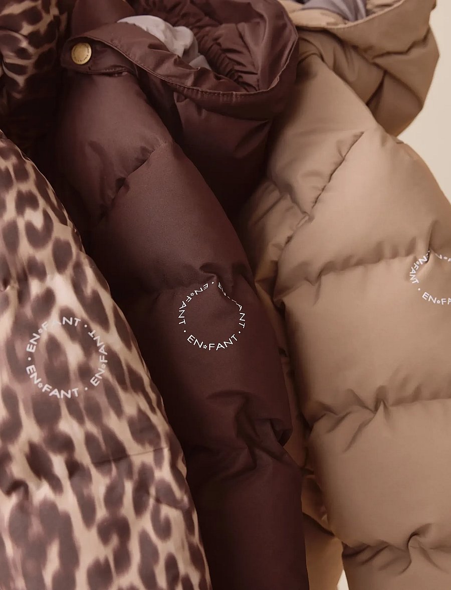 En Fant - Jacket Quilt, Solid - tepitud joped - pine bark - 5