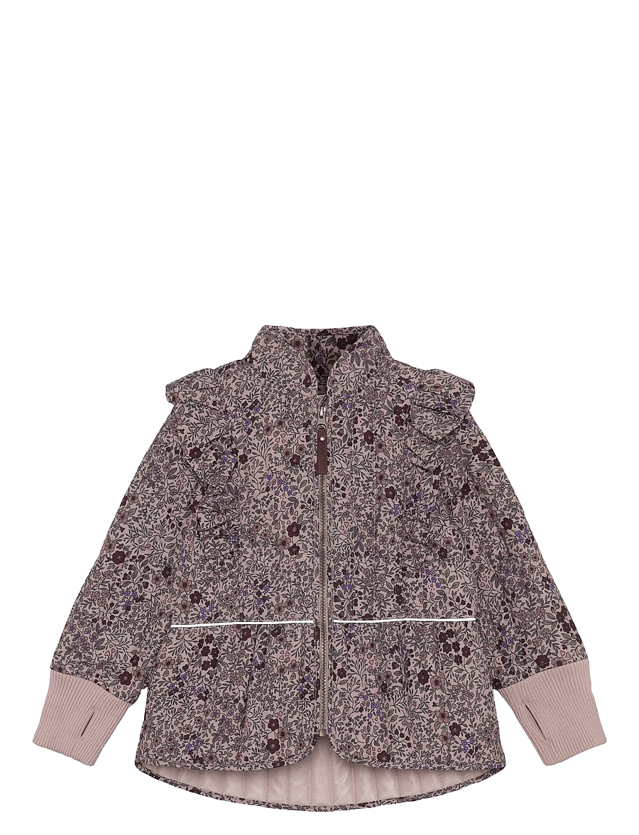 En Fant - Thermal Set, AOP - aluskihina kantavad rõivakomplektid - adobe rose - 3