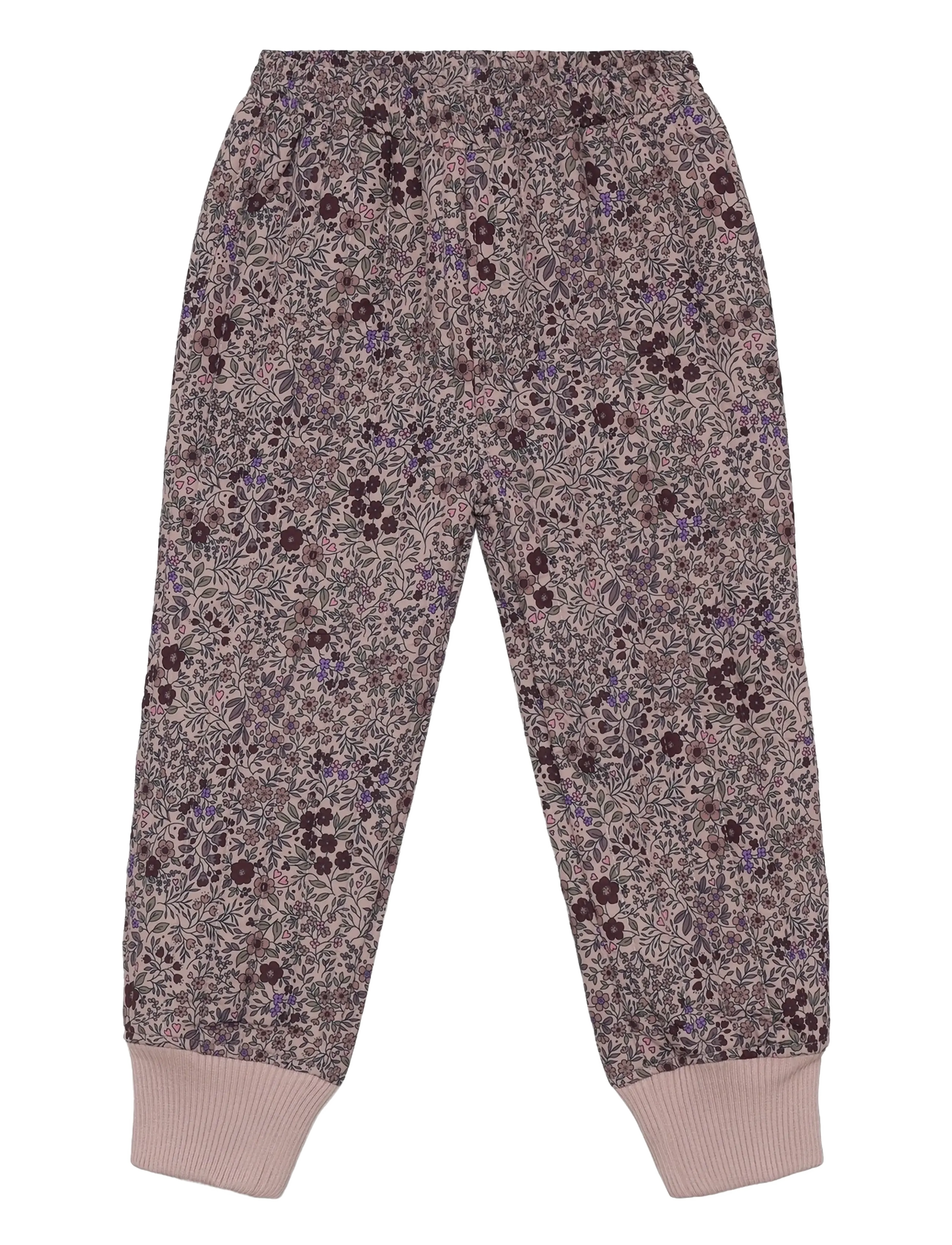 En Fant - Thermal Set, AOP - aluskihina kantavad rõivakomplektid - adobe rose - 4