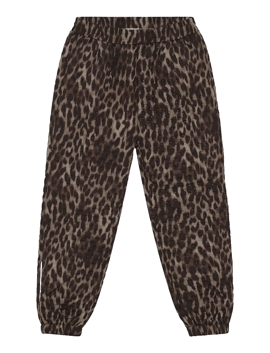 En Fant - Thermal Set W. Frills, AOP - pine bark - 3