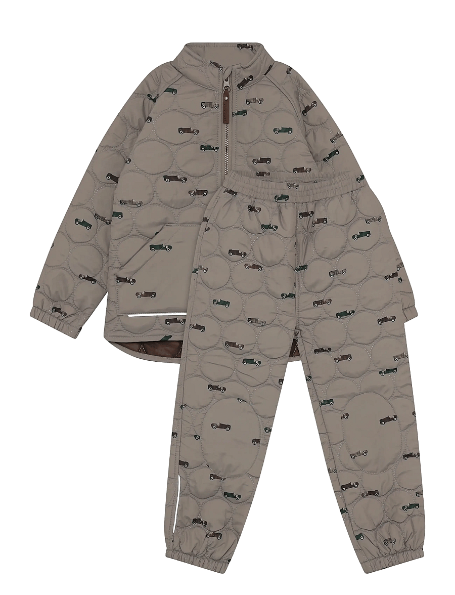 En Fant - Thermal Set Soft, AOP - sportanzüge - fungi - 1