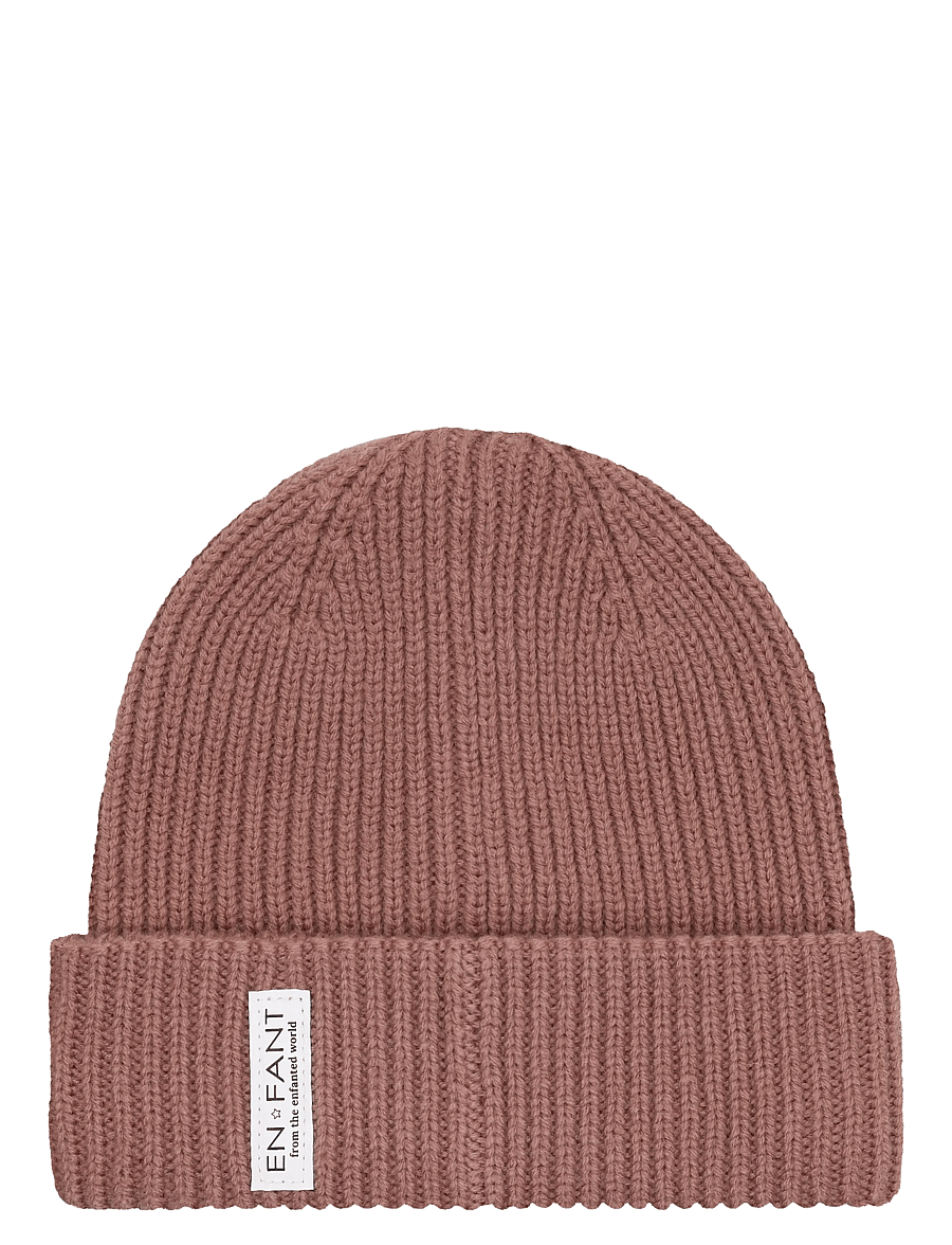 En Fant - Beanie w. Lining - talvemütsid - burlwood - 0