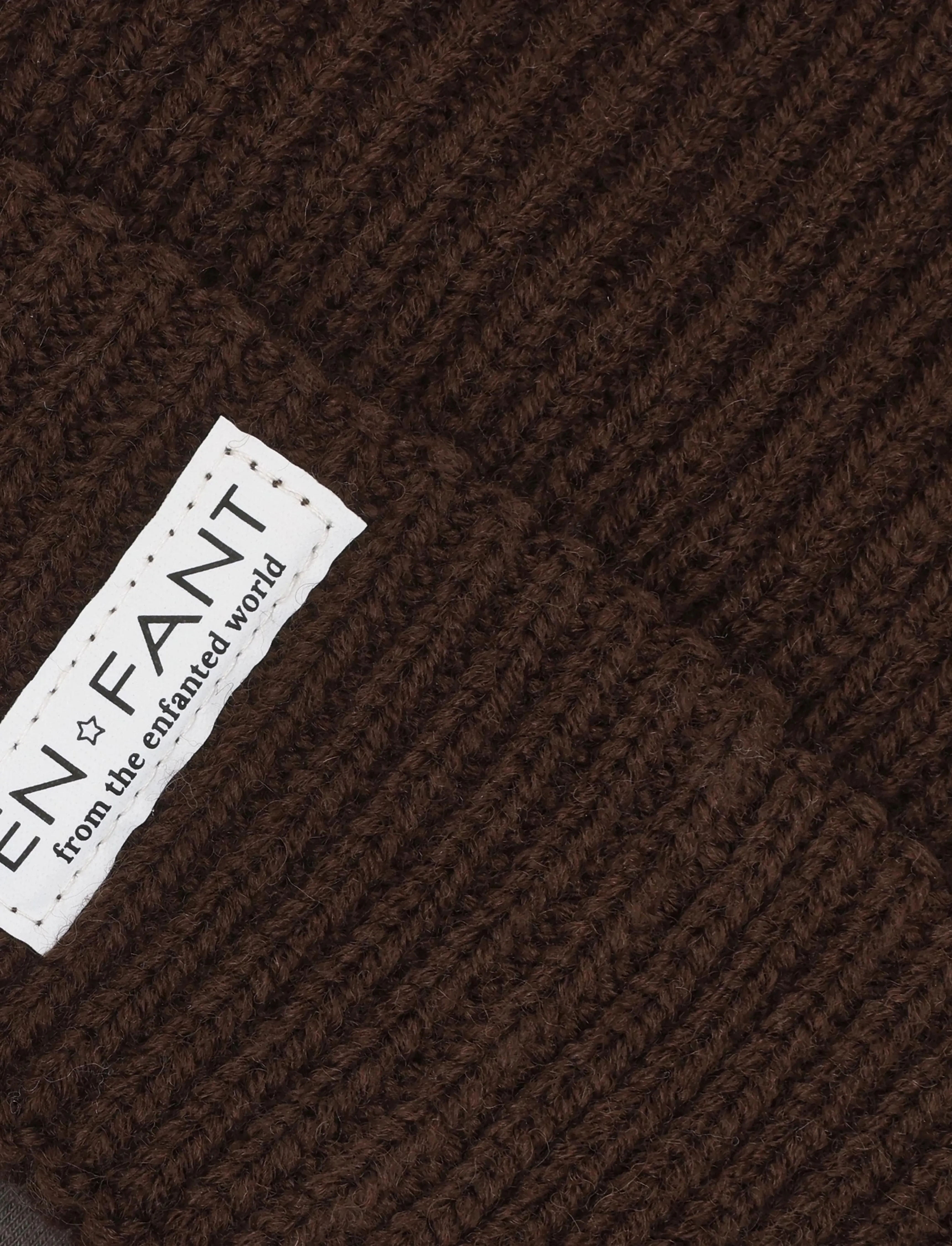 En Fant - Beanie w. Lining - wintermützen - coffee bean - 3