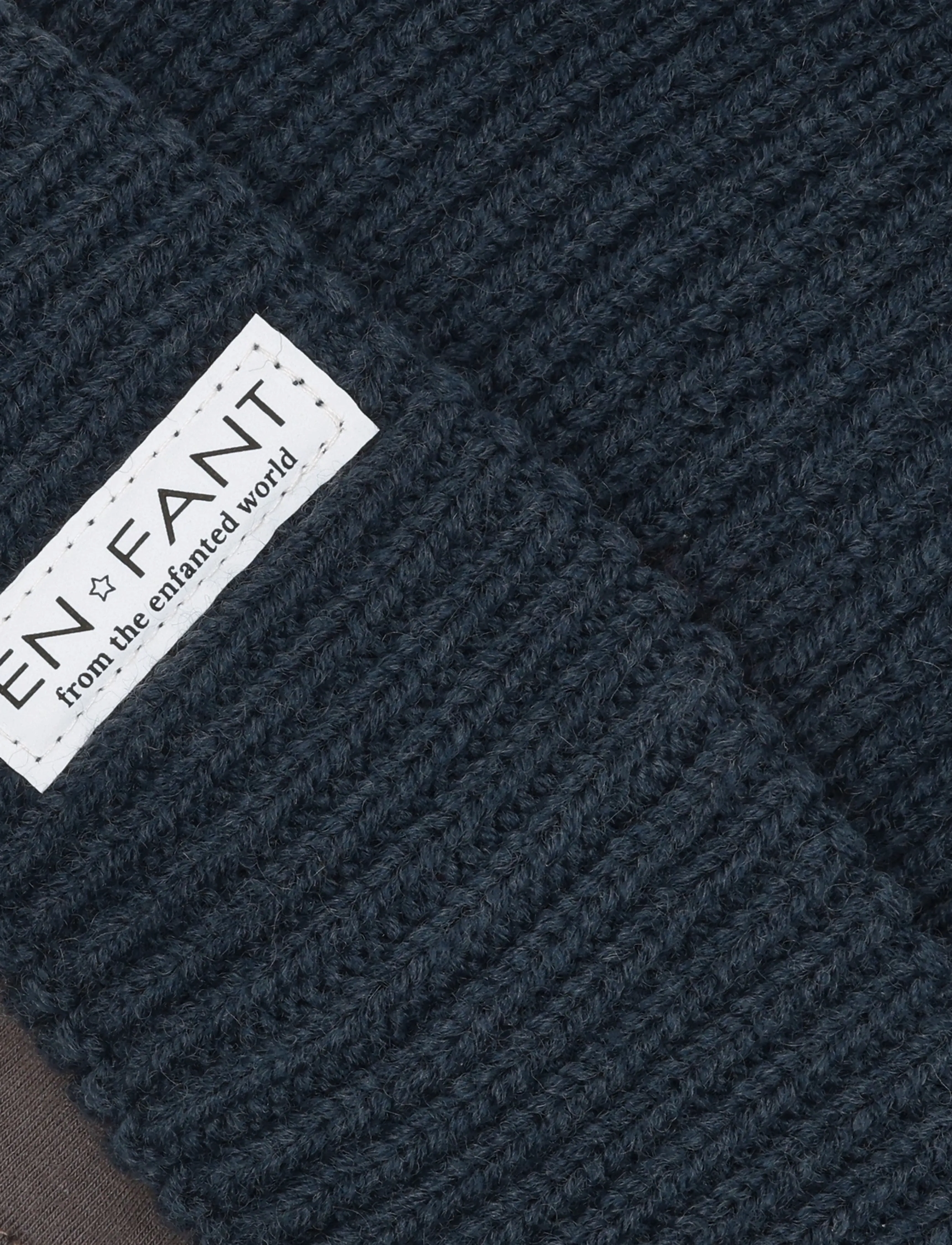 En Fant - Beanie w. Lining - wintermützen - parisian night - 3