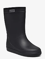 Rain Boots Solid - BLACK
