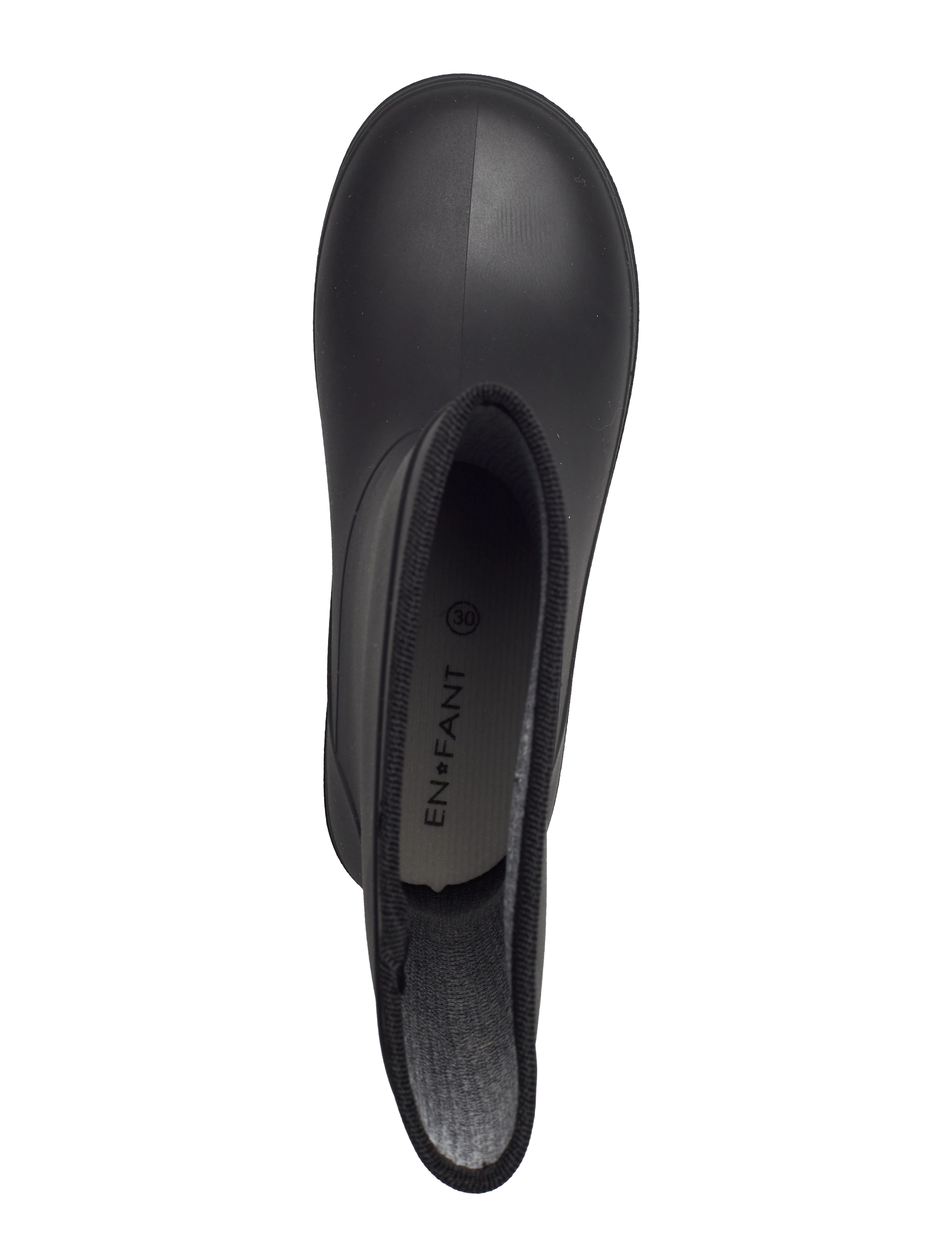 En Fant - Rain Boots Solid - ofodrade gummistövlar - black - 3