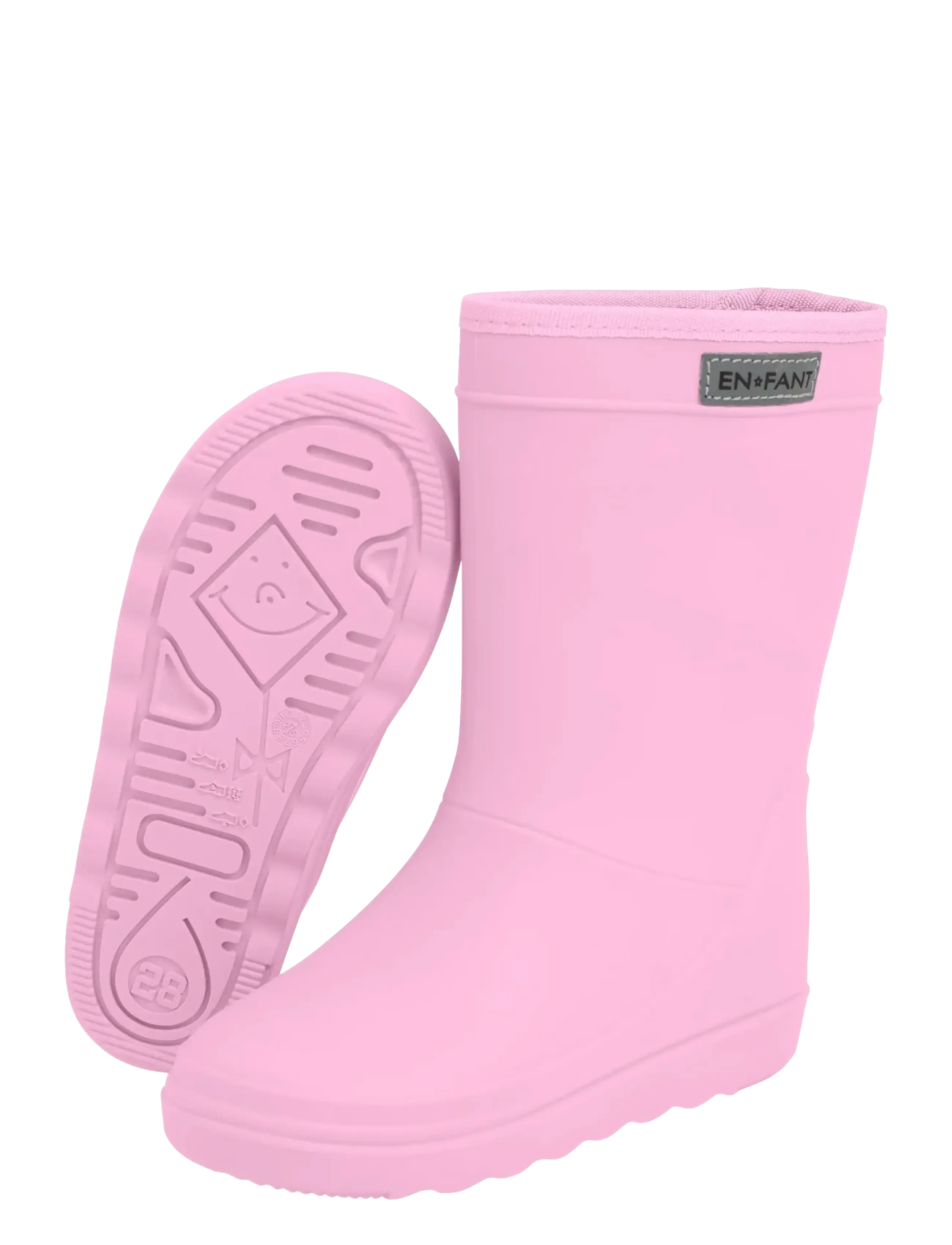 En Fant - Rain Boots Solid - ungefütterte gummistiefel - bonbon - 3