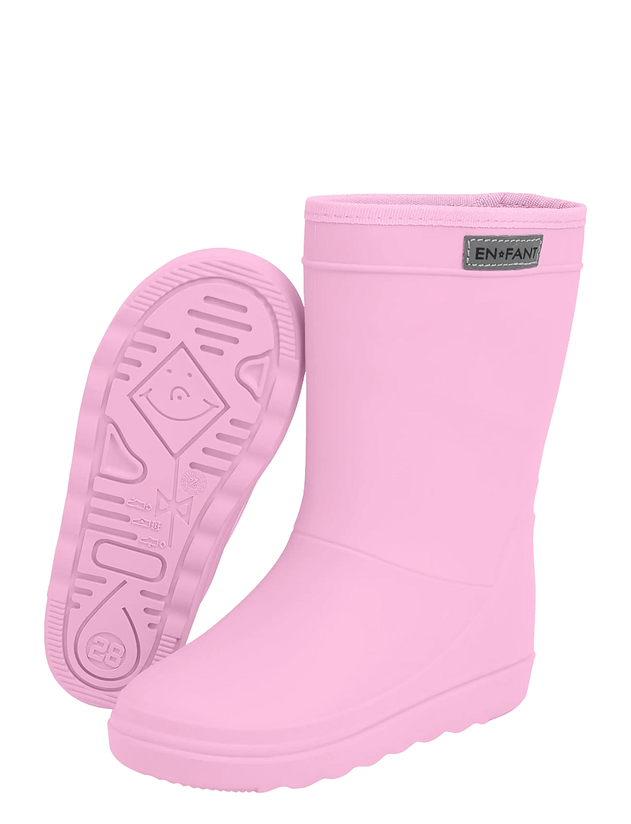 En Fant - Rain Boots Solid - ungefütterte gummistiefel - bonbon - 3