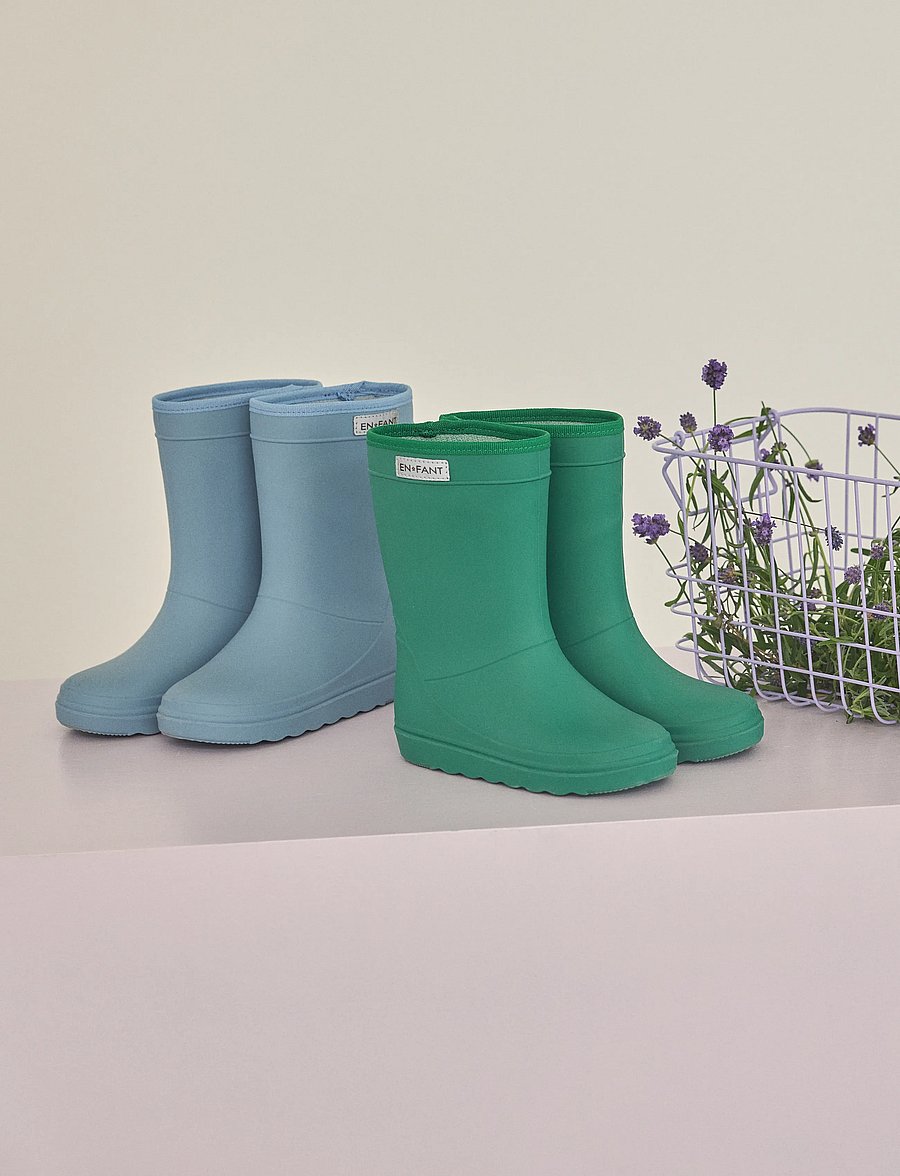 En Fant - Rain Boots Solid - ungefütterte gummistiefel - citadel - 0